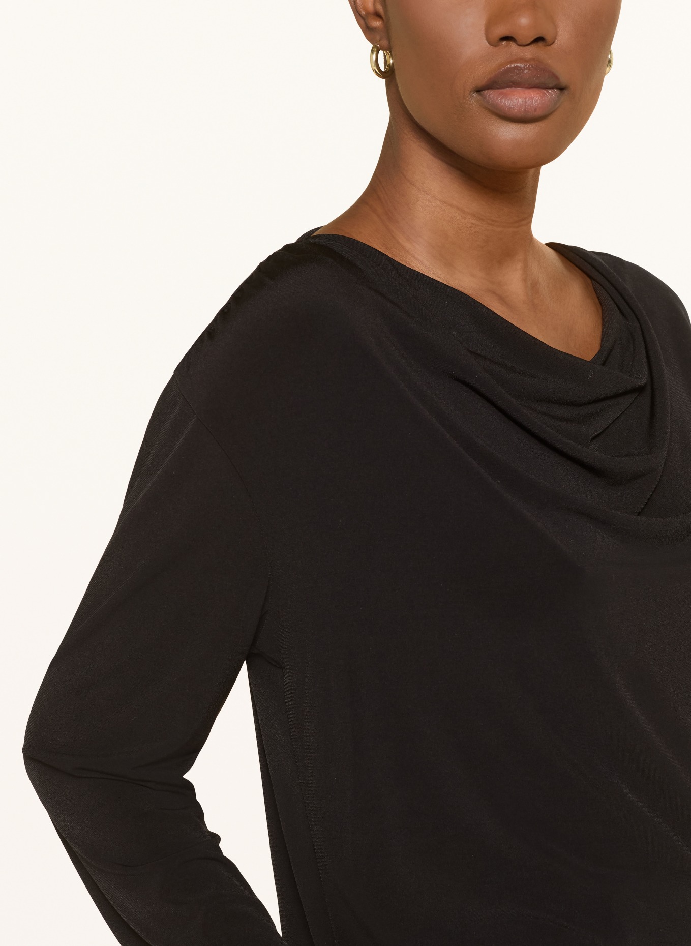 VINCE Longsleeve: SCHWARZ