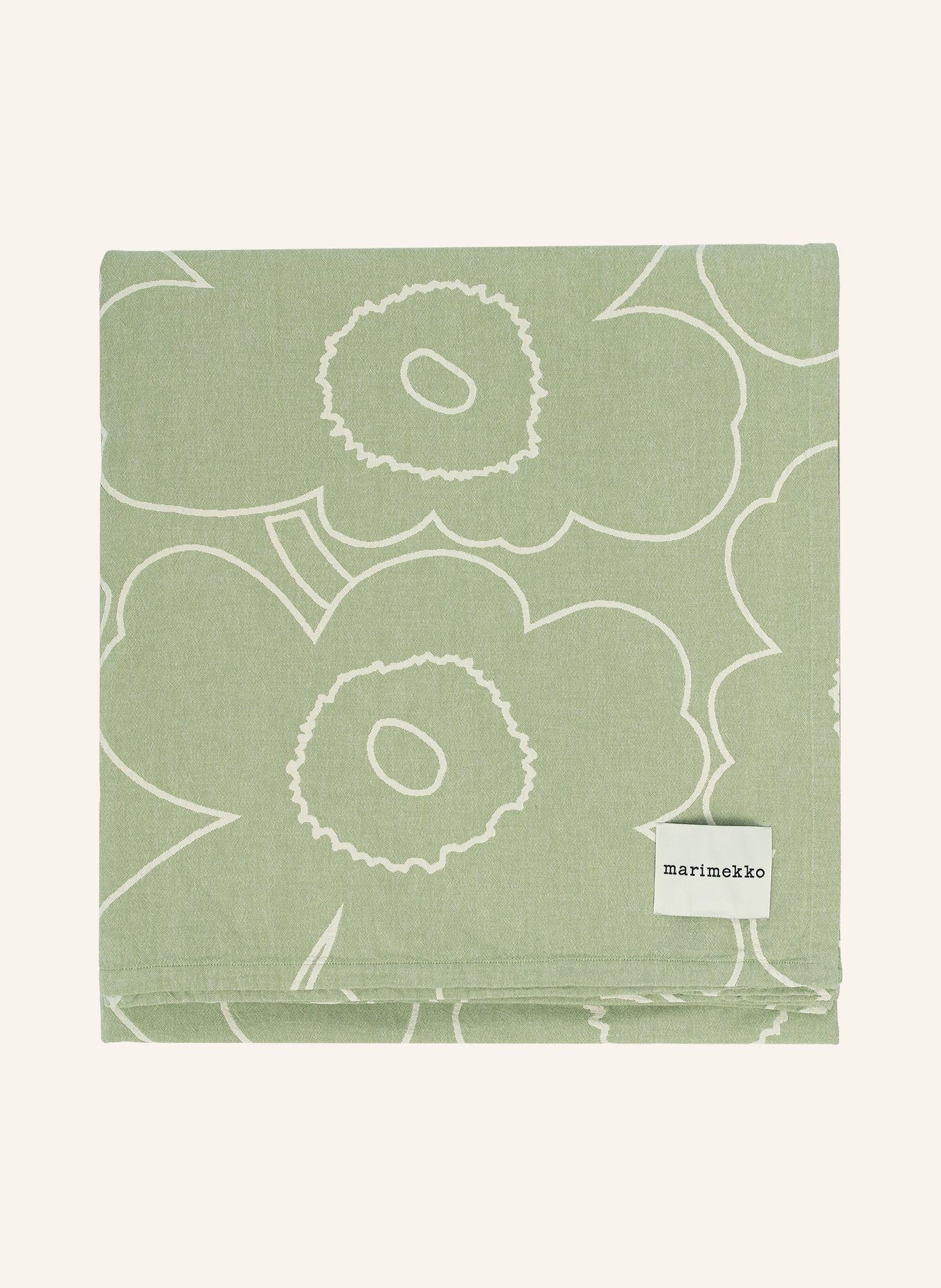 marimekko Narzuta na łóżko PIIRTO UNIKKO: JASNOZIELONY / ZIELONY