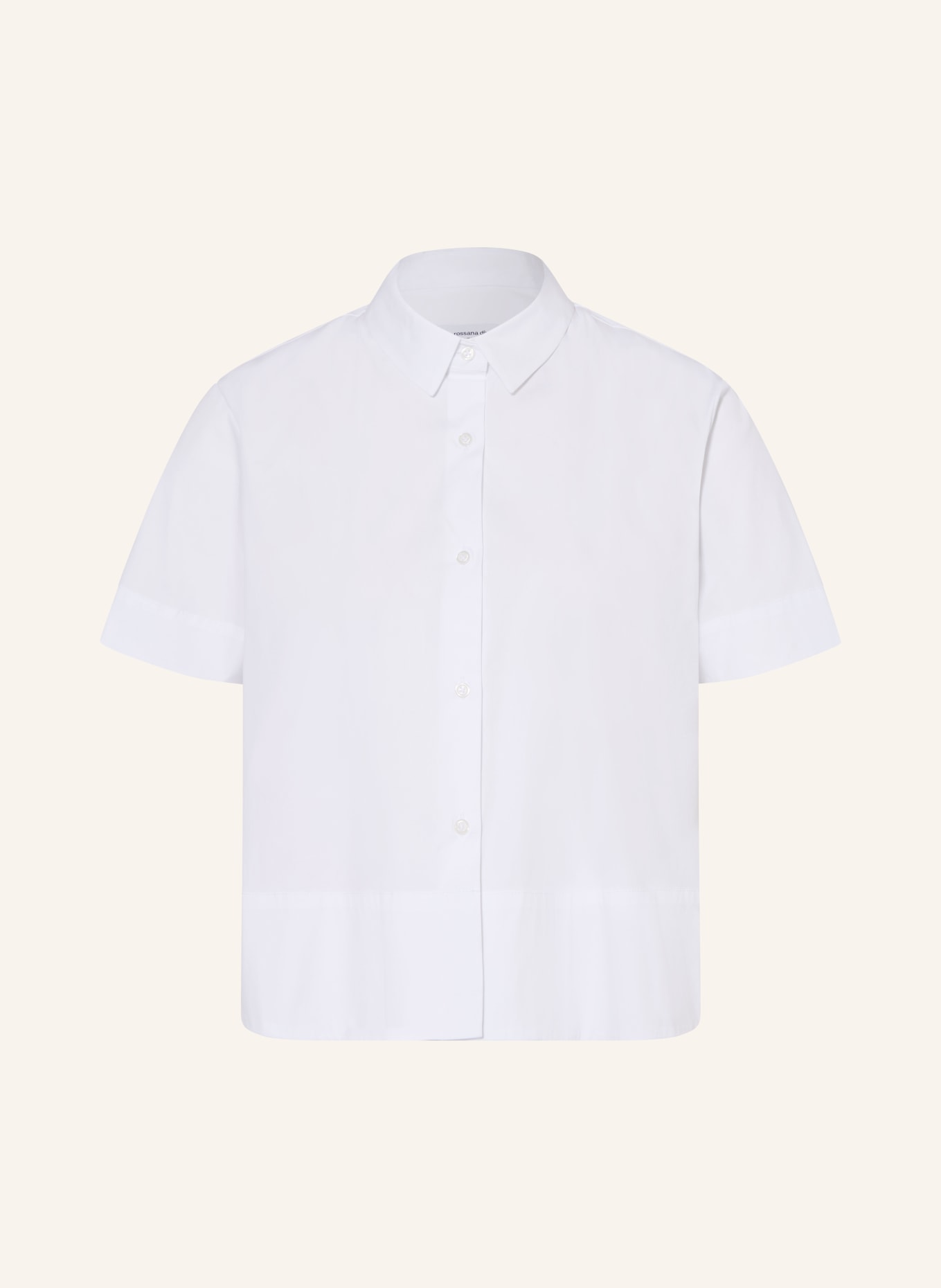 rossana diva shirt blouse: WHITE