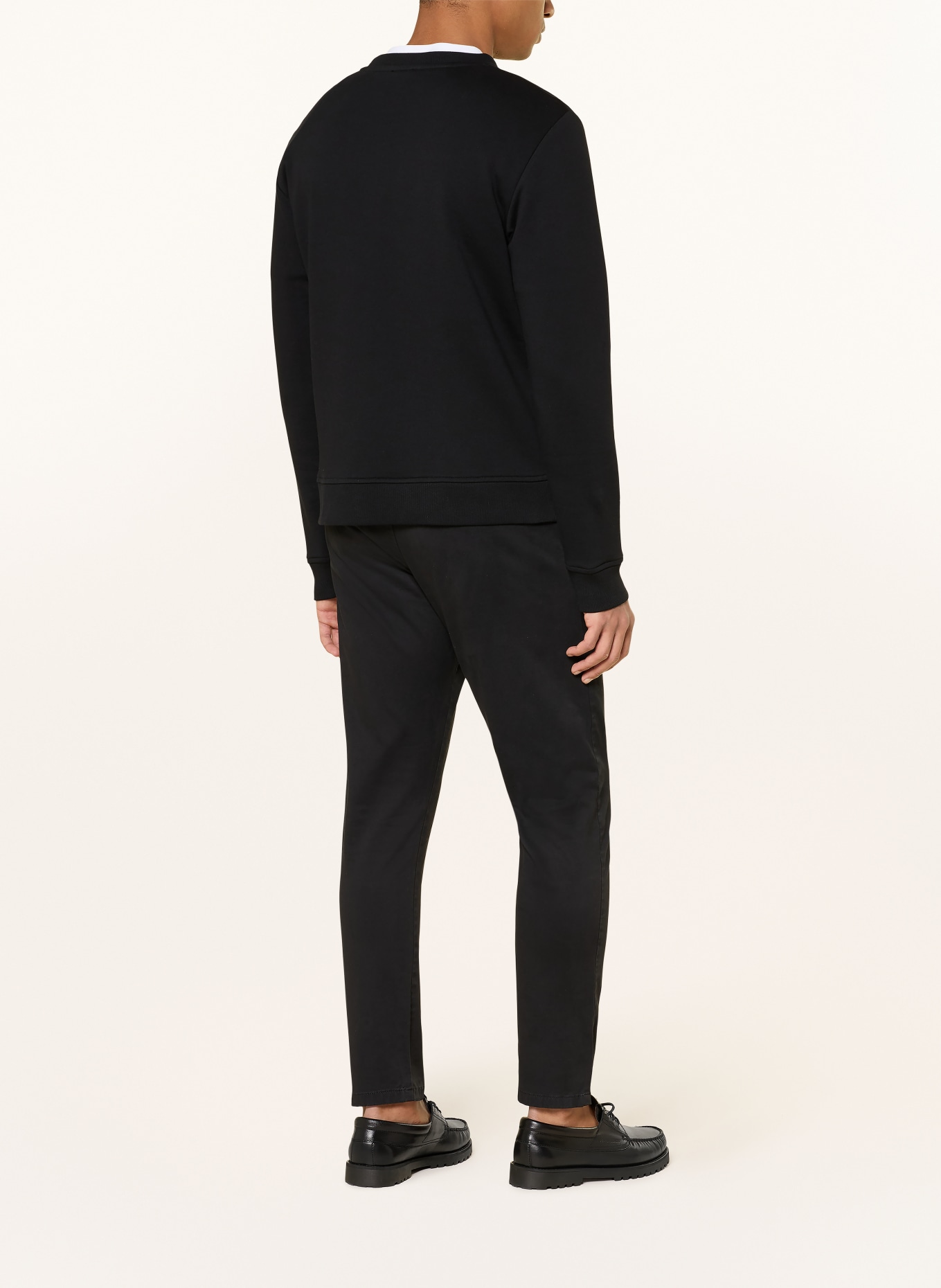 PAUL sweatshirt: BLACK / WHITE