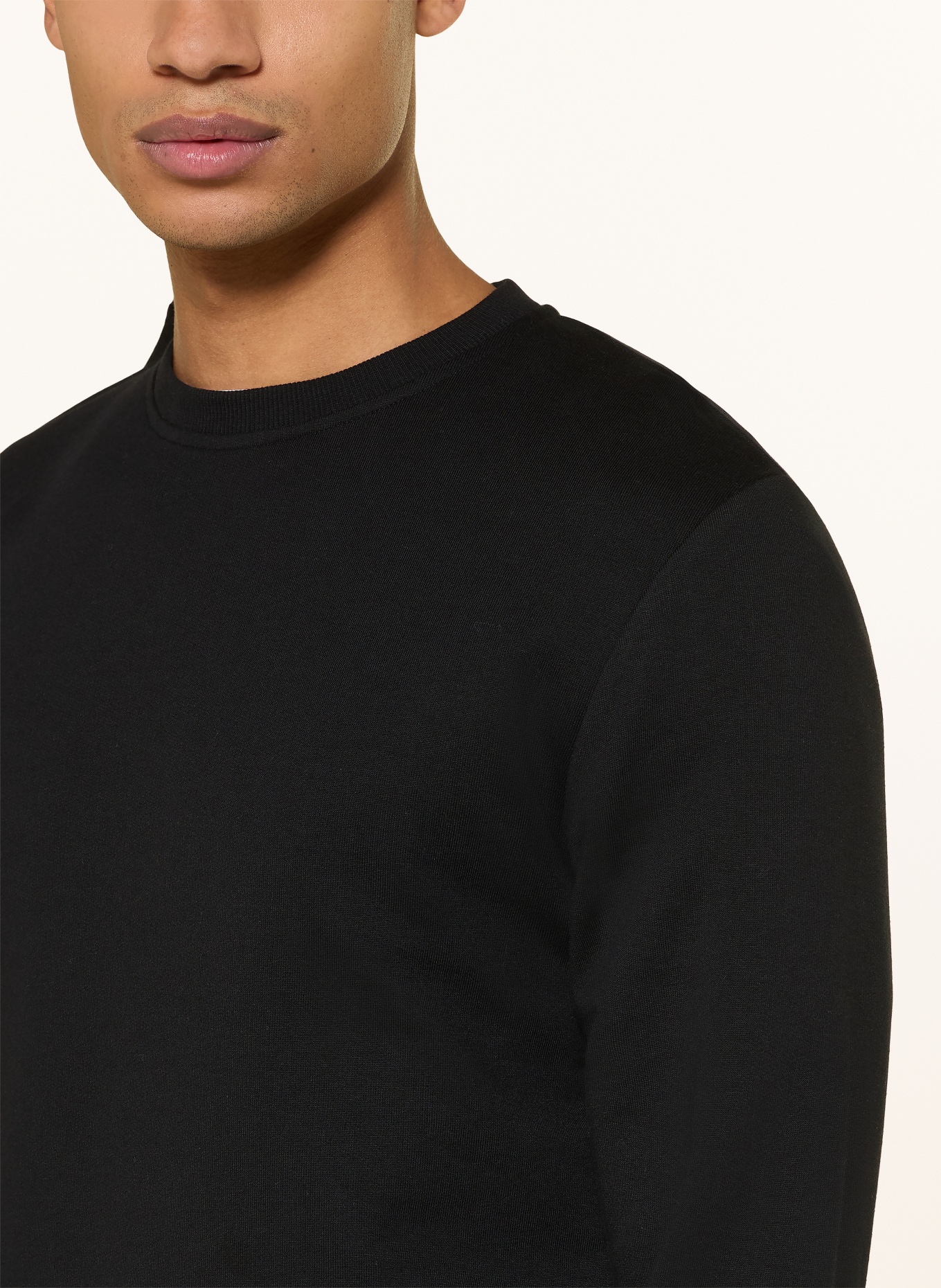 PAUL sweatshirt: BLACK / WHITE