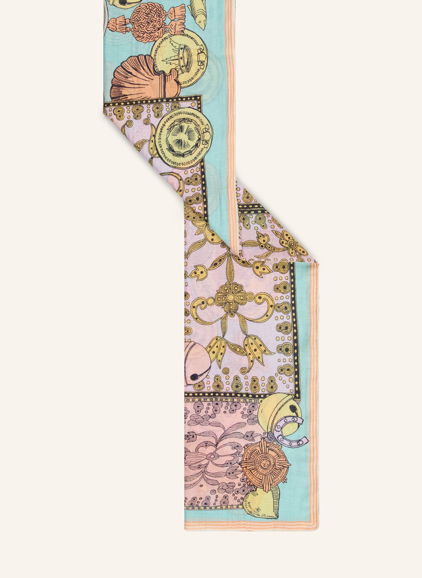 INOUI EDITIONS cloth: MINT / PINK / YELLOW