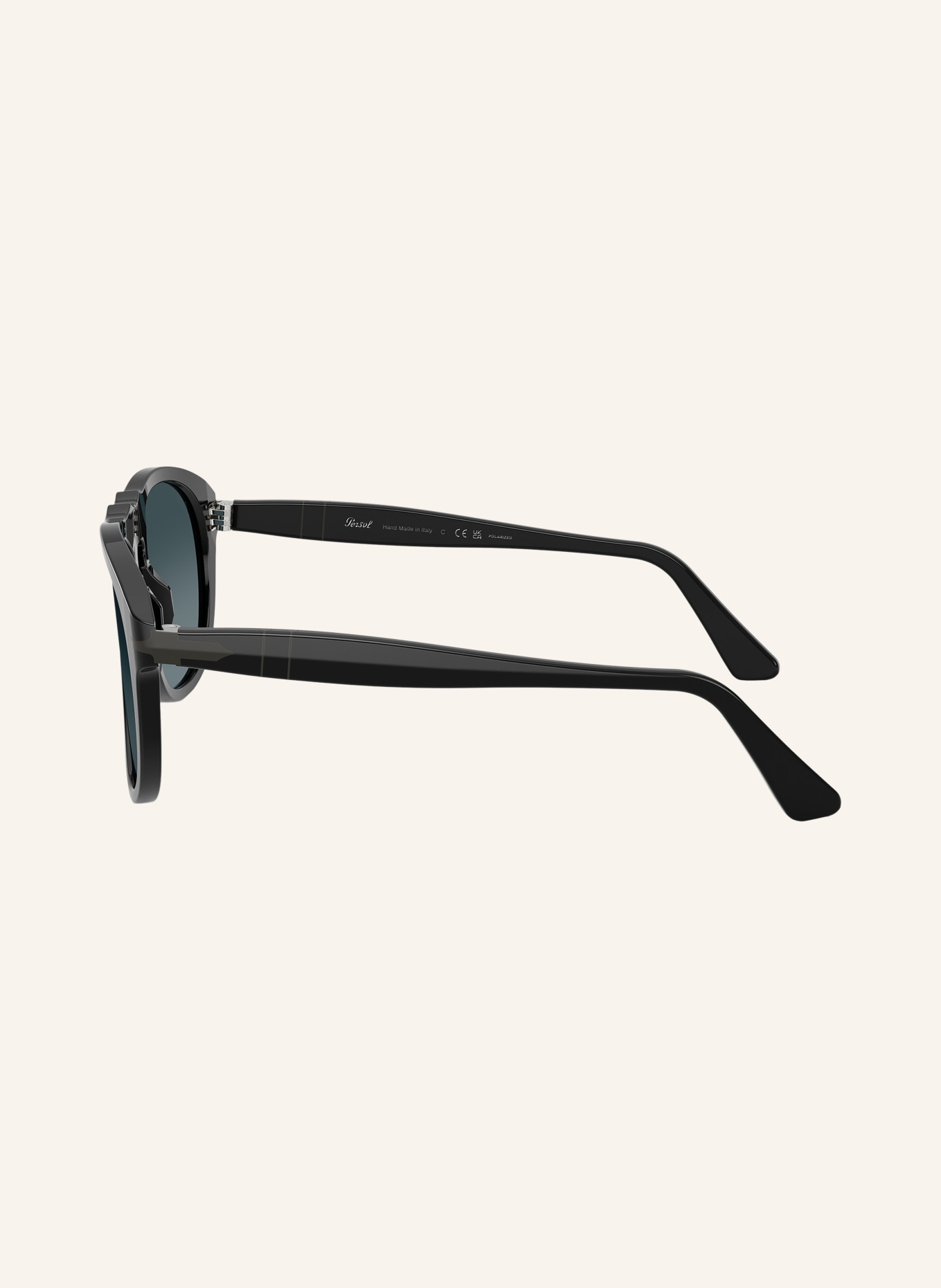 Persol Sonnenbrille PO0649NE: PO0649NE - SCHWARZ/ BLAU VERLAUF