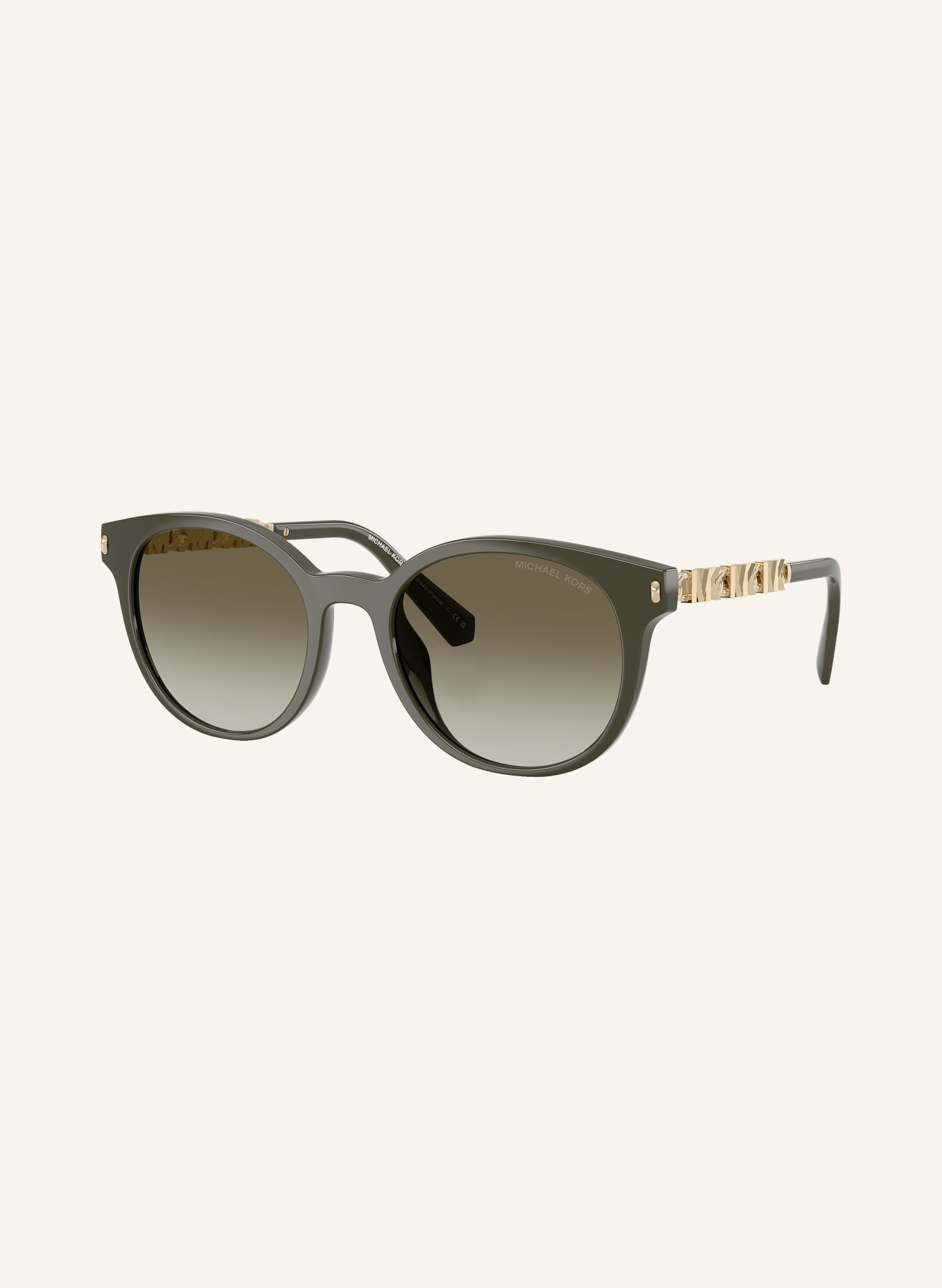 MICHAEL KORS Sunglasses MK2264U: OLIVE/GREEN GRADIENT