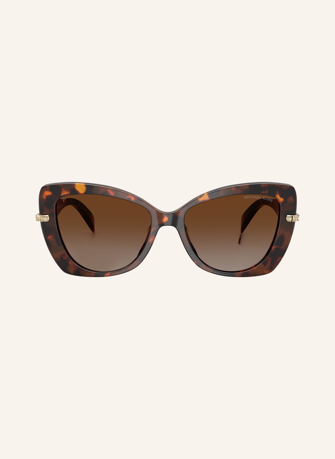 MICHAEL KORS Sunglasses MK2258U: HAVANA/ BROWN POLARIZED