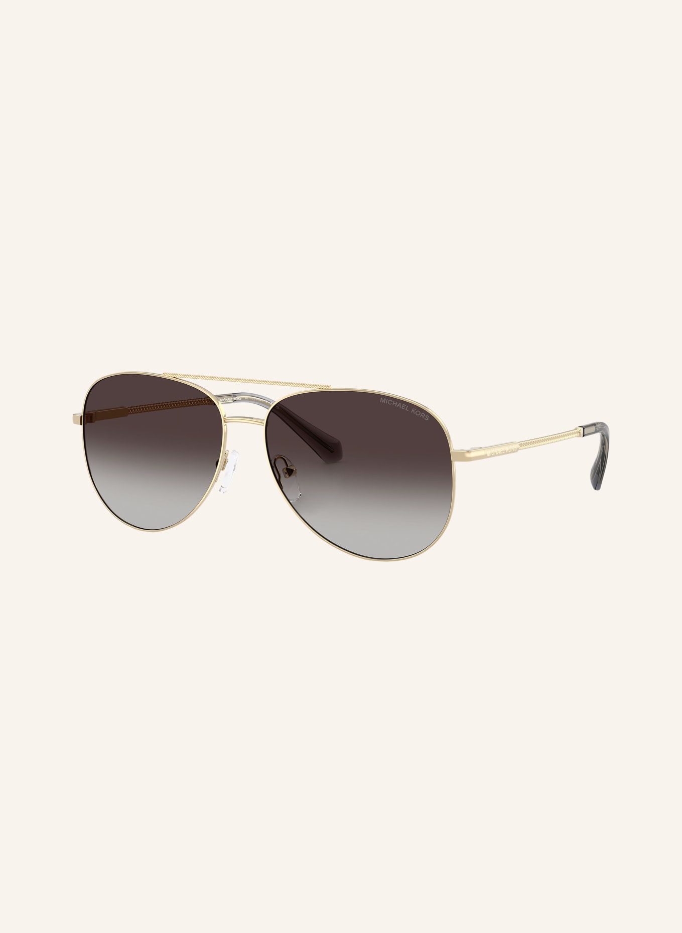MICHAEL KORS Sonnenbrille MK1172: GOLD/ DUNKELGRAU VERLAUF