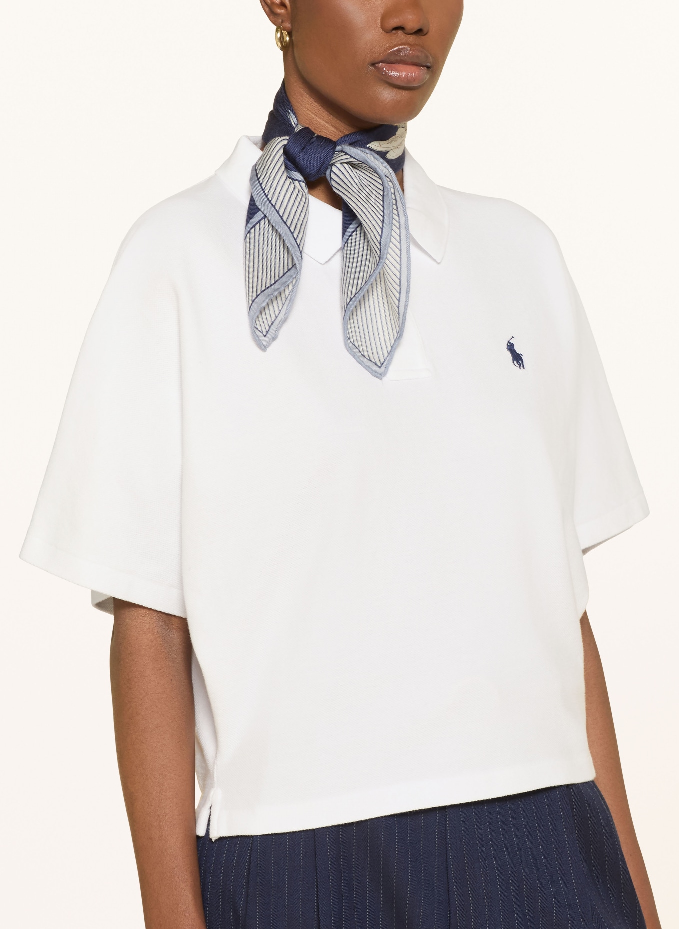 POLO RALPH LAUREN Pique polokošile: BÍLÁ