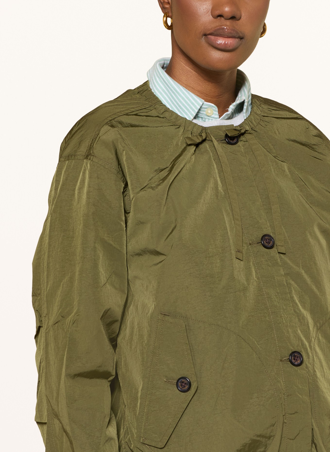 POLO RALPH LAUREN jacket: OLIVE