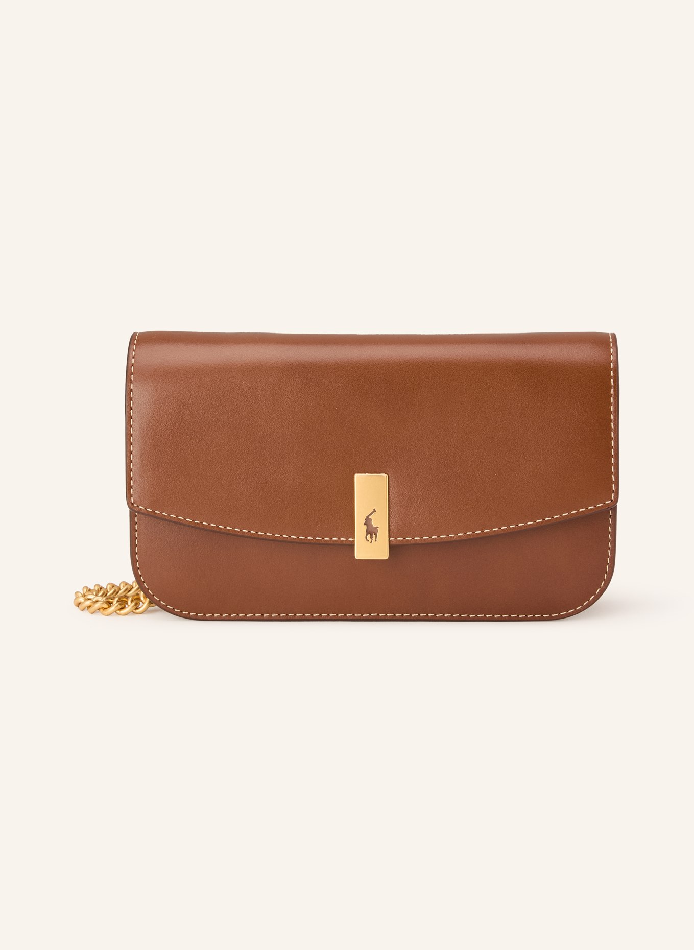 POLO RALPH LAUREN sac à bandoulière: MARRON