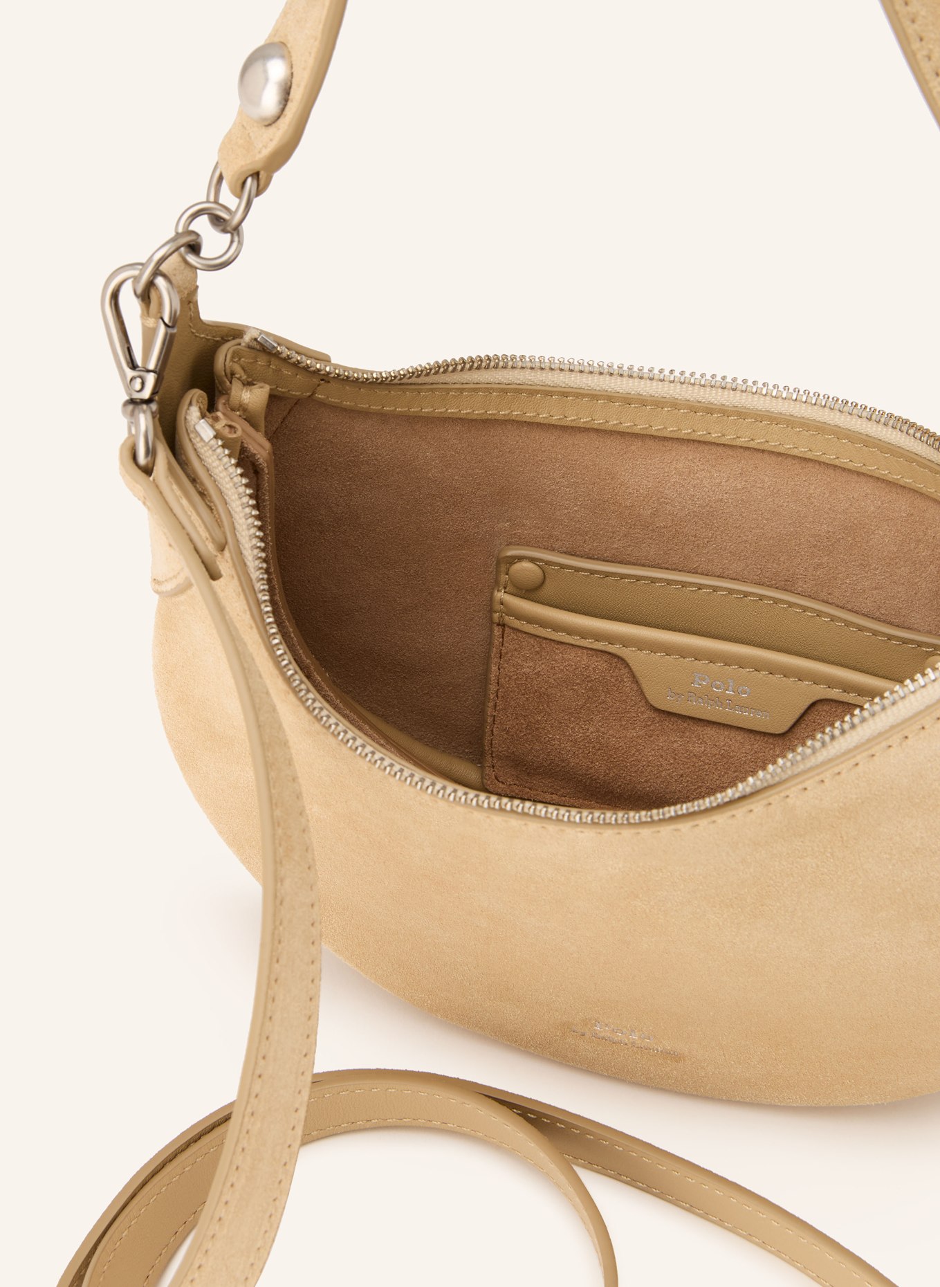 POLO RALPH LAUREN Umhängetasche: BEIGE