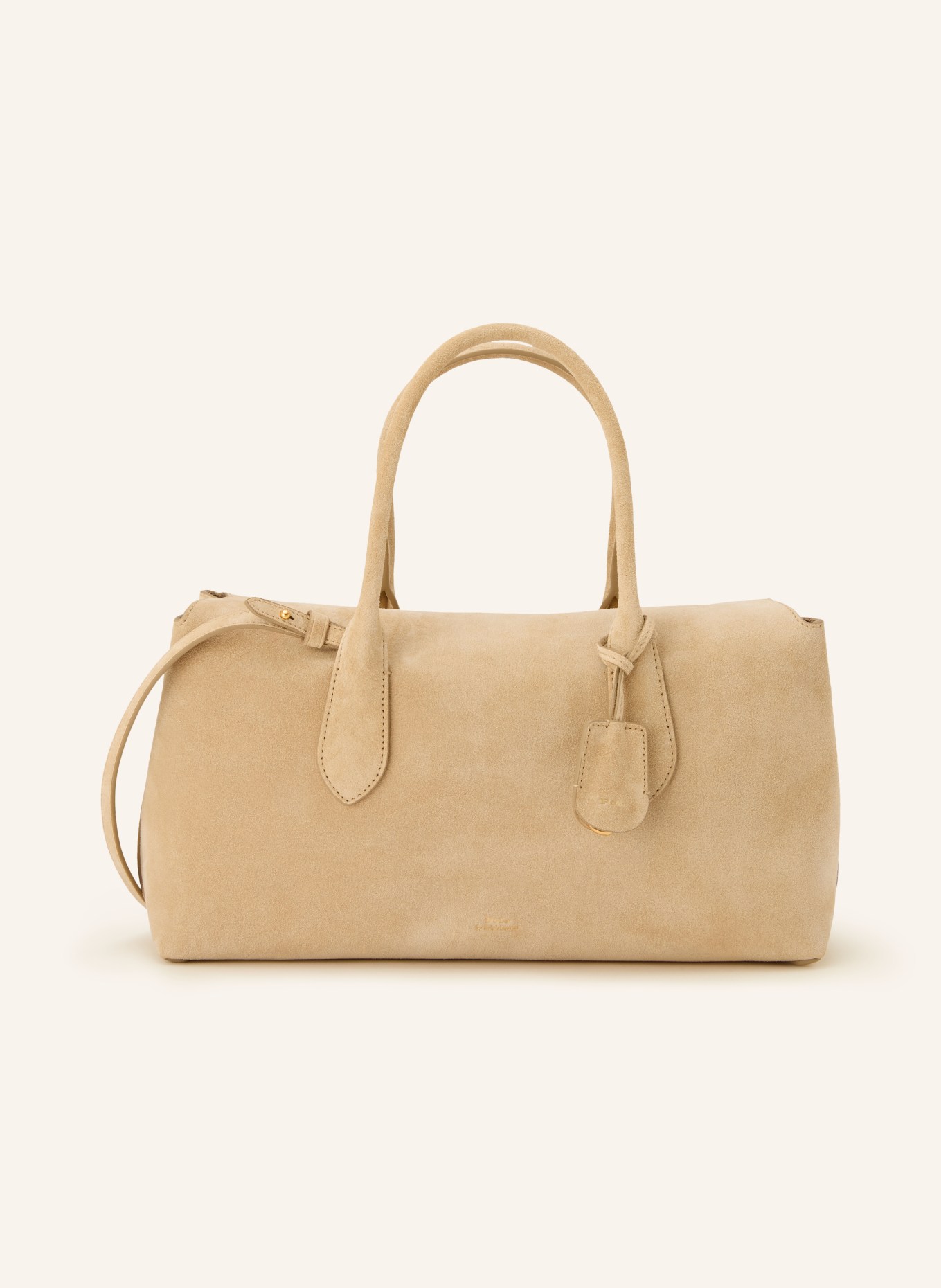 POLO RALPH LAUREN BELLPORT handbag: CAMEL / GOLD