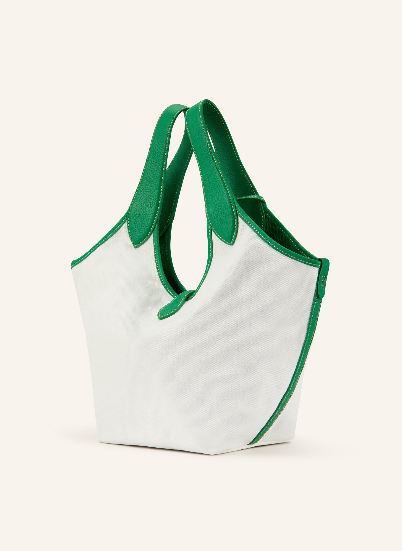 POLO RALPH LAUREN handbag: WHITE / GREEN