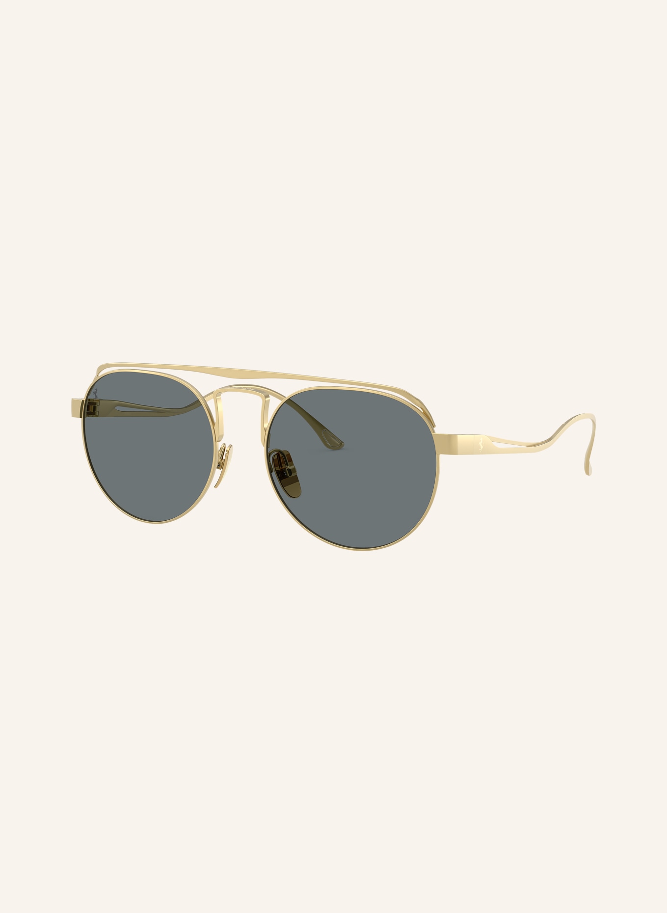 Scuderia Ferrari Sunglasses FH1025T: GOLD/ BLUE