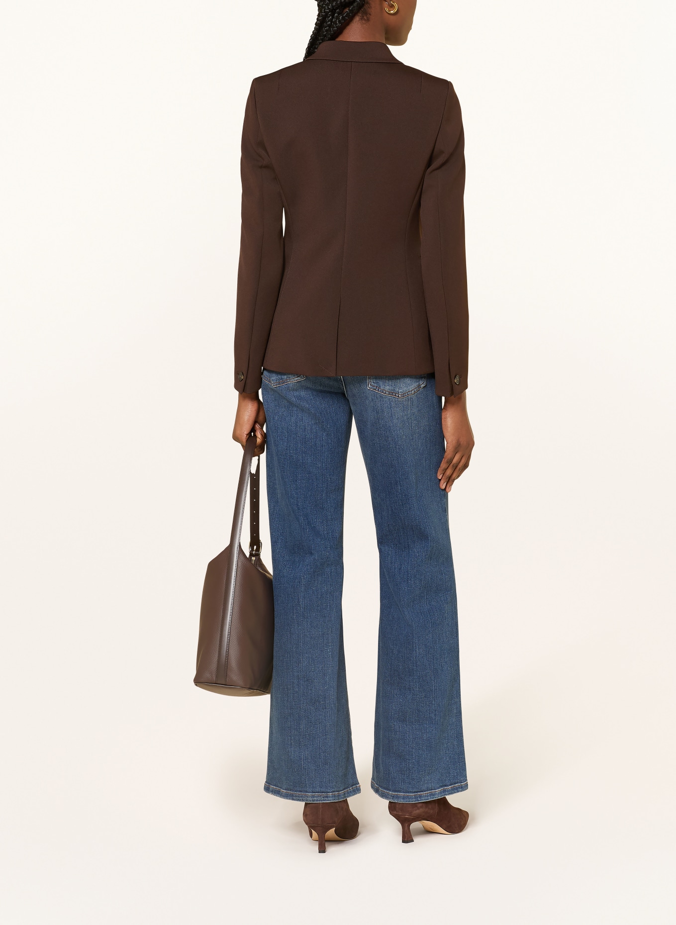 REISS Marynarka PRIYA: CIEMNOBRĄZOWY