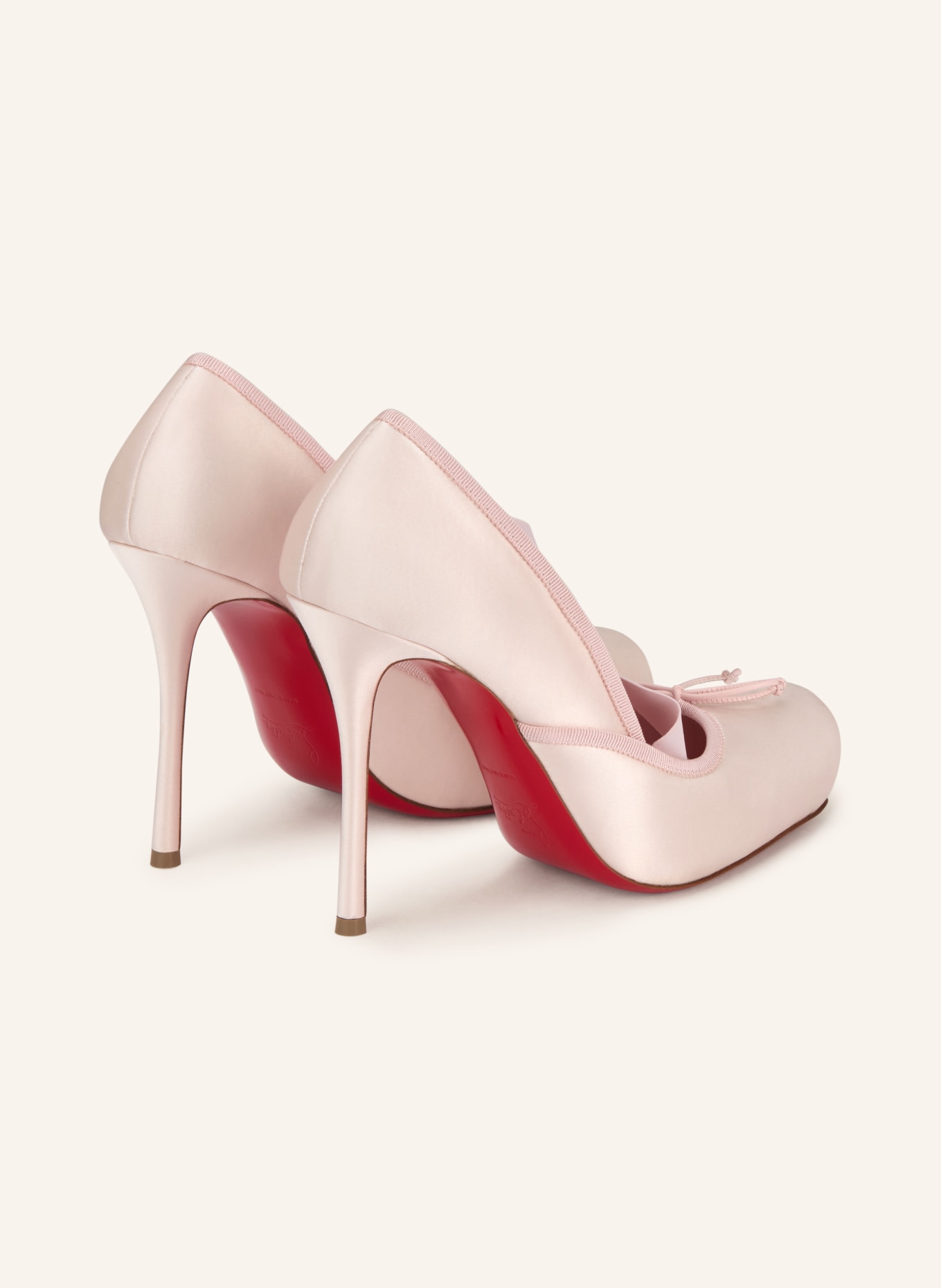 Christian Louboutin Czółenka Mary Jane CASSIASTIC 100: JASNORÓŻOWY