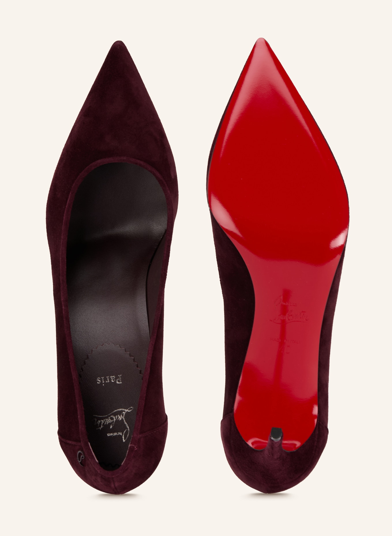 Christian Louboutin Pumps SPORTY KATE 85: DUNKELLILA