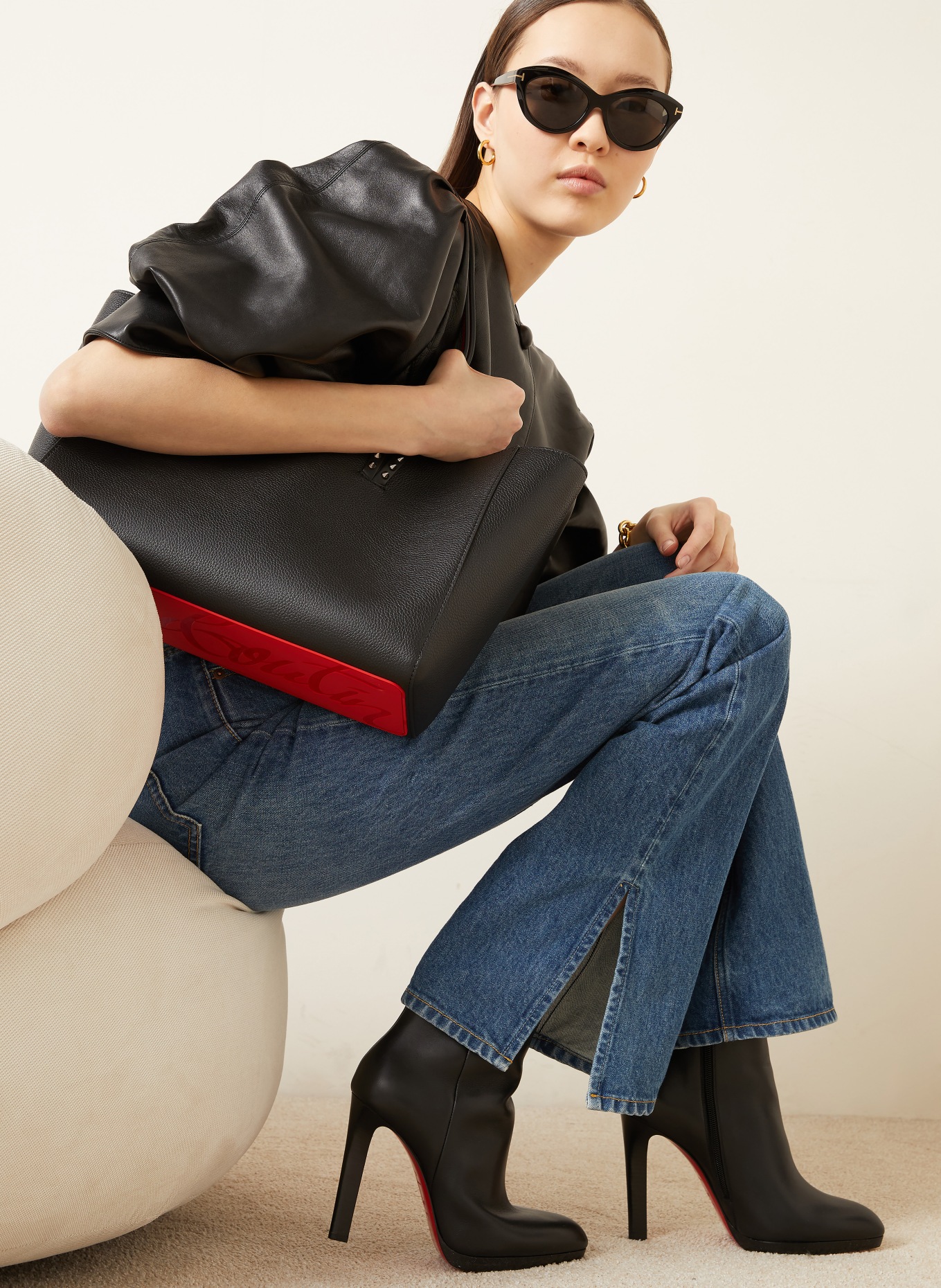 Christian Louboutin FANNYLOVE ankle boots: BLACK