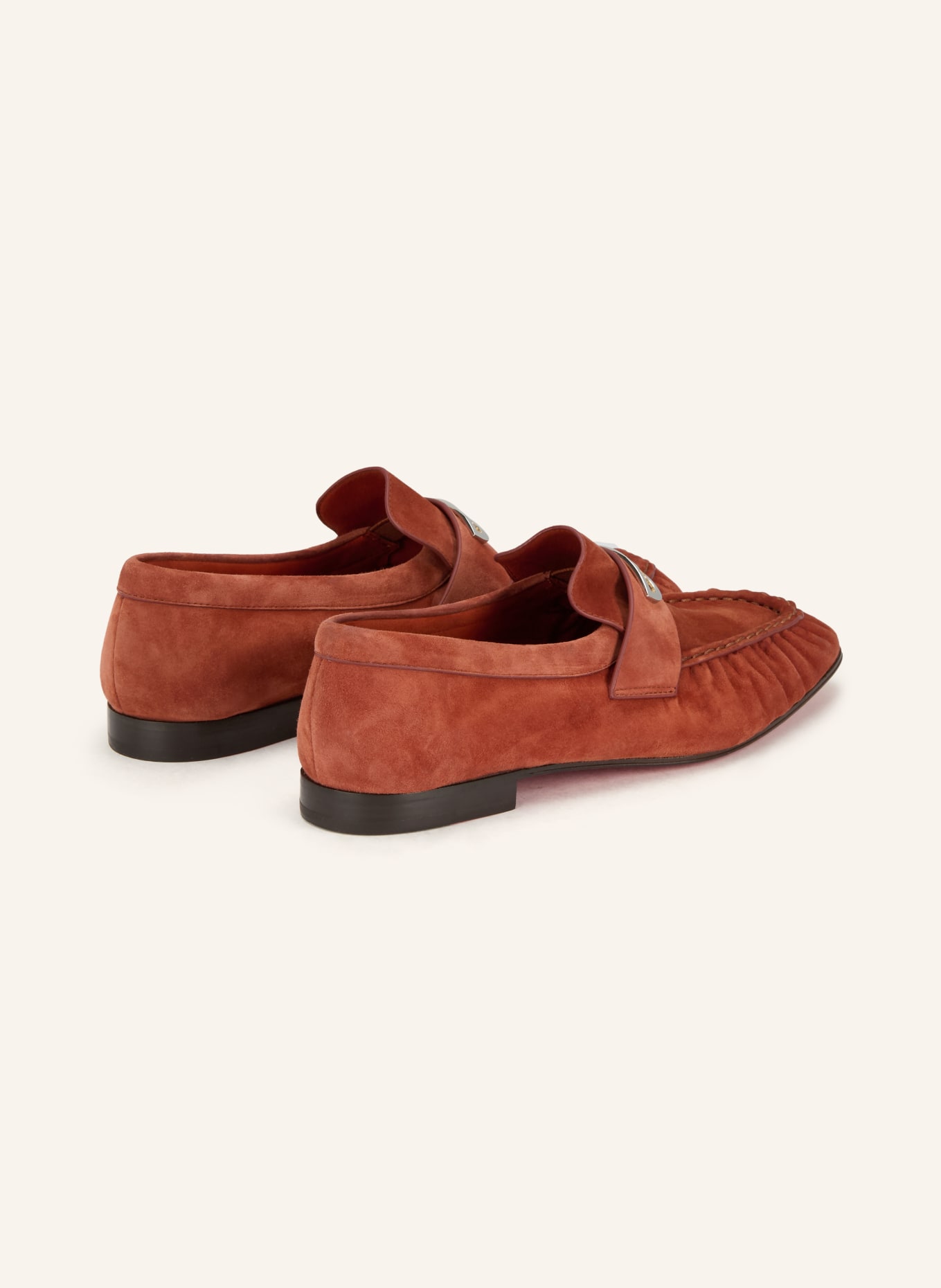 Christian Louboutin Mokasyny MOCALLISTA: JASNOBRĄZOWY