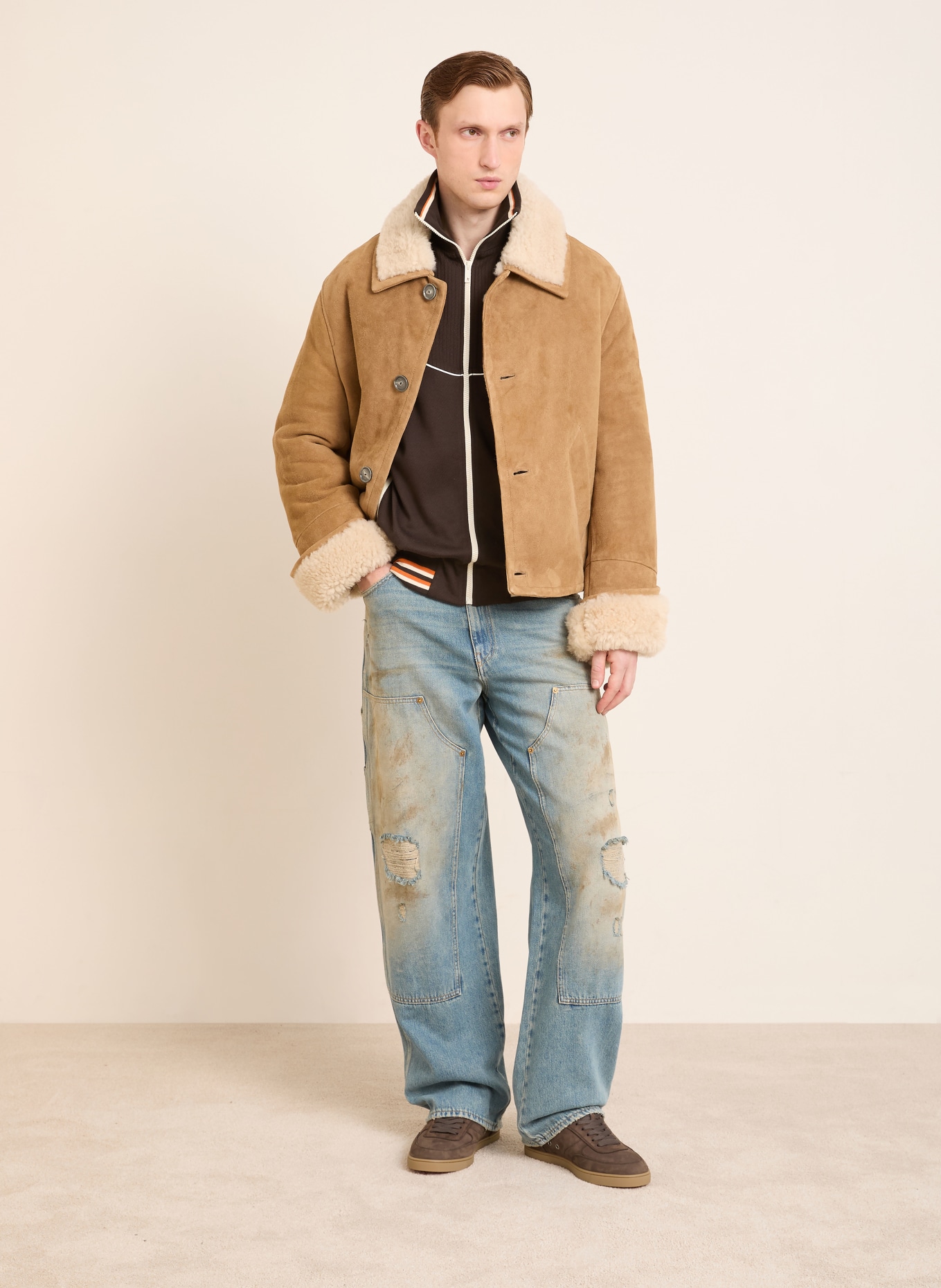 Christian Louboutin Sneaker TUTTI RUI: DUNKELBRAUN