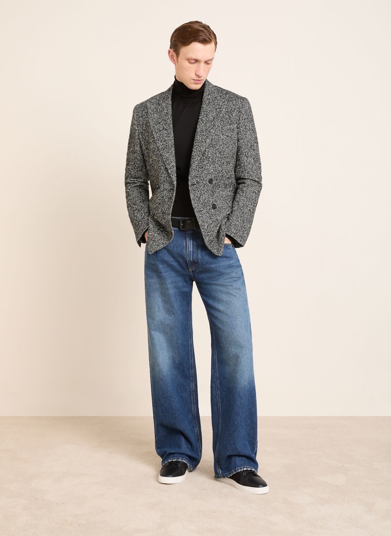 Christian Louboutin Hightop-Sneaker LOUIS: SCHWARZ