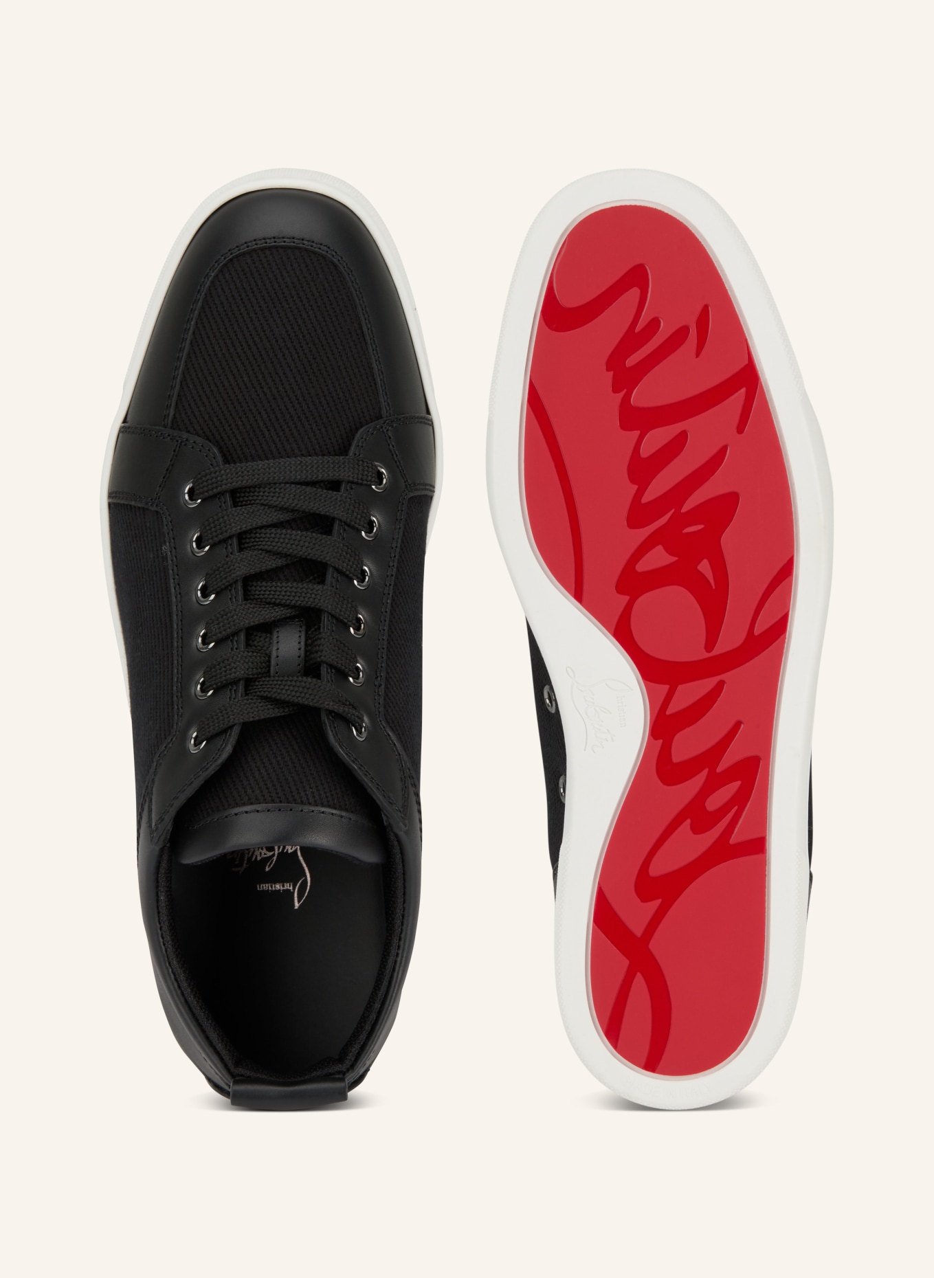 Christian Louboutin RANTULOW sneakers: BLACK