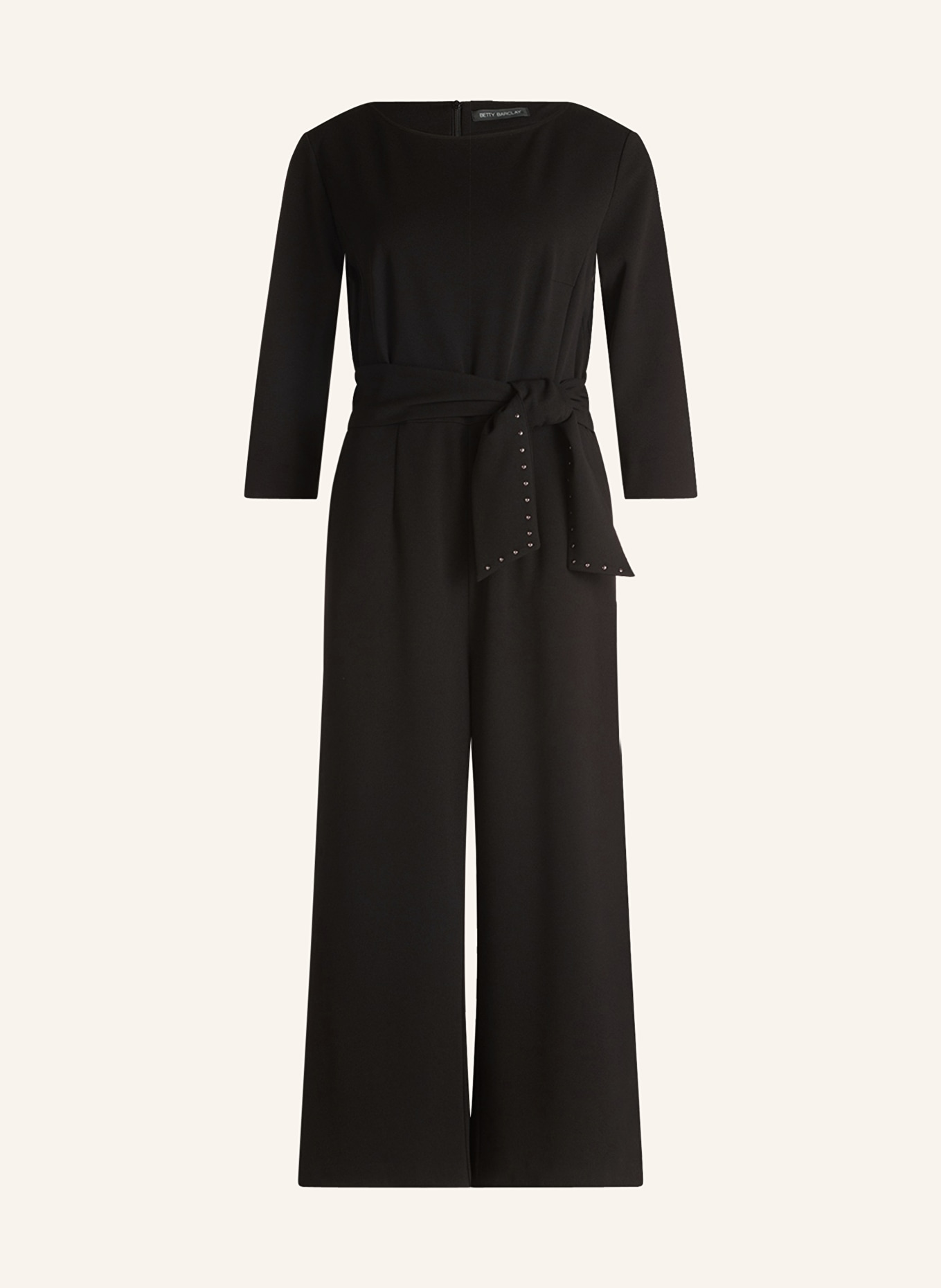 Betty Barclay Jumpsuit with 3/4 sleeves: BLACK