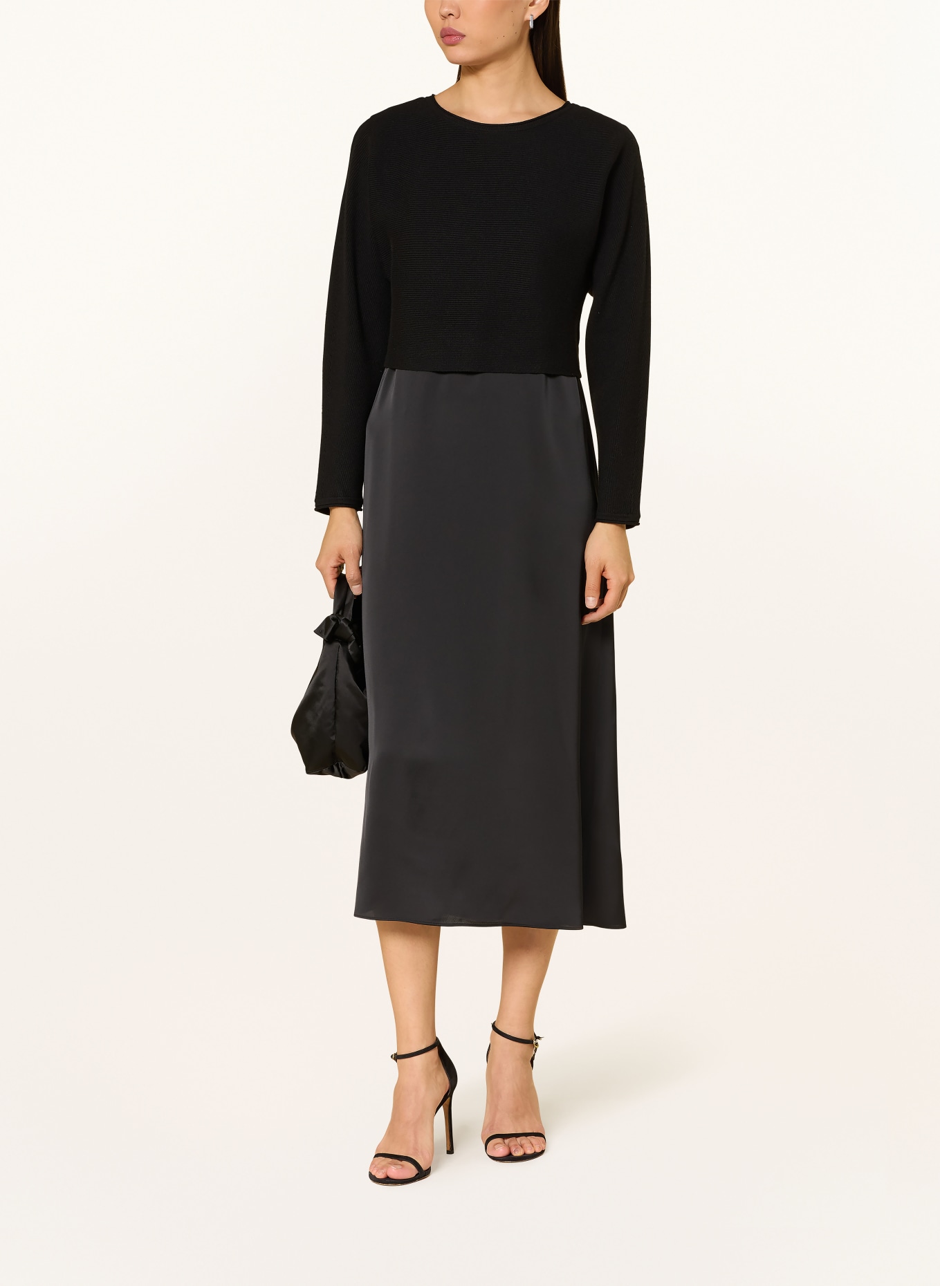 Betty Barclay Sada: šaty a svetr: ČERNÁ