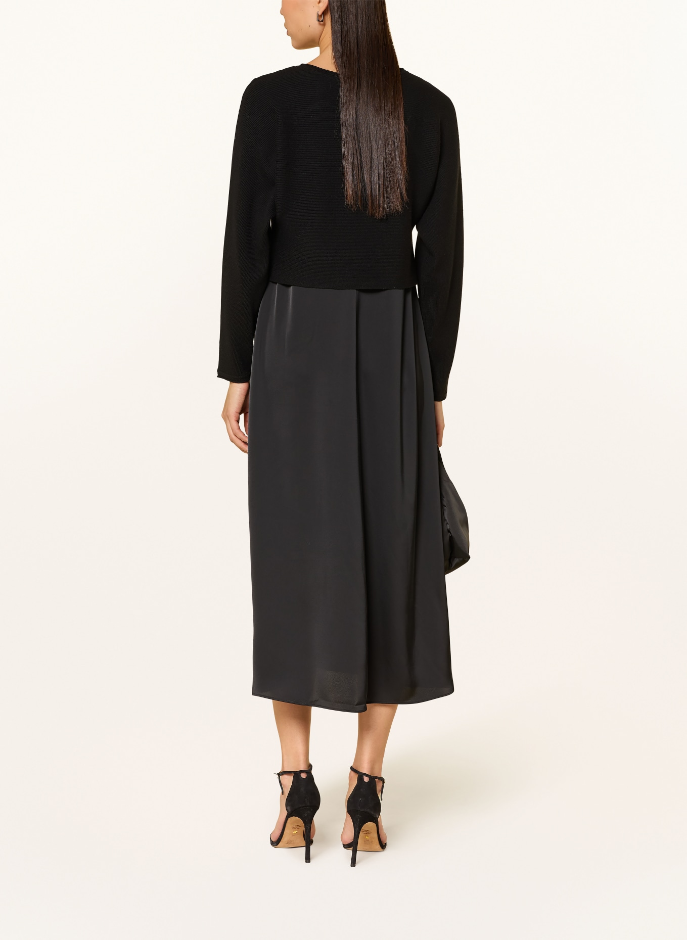 Betty Barclay Sada: šaty a svetr: ČERNÁ