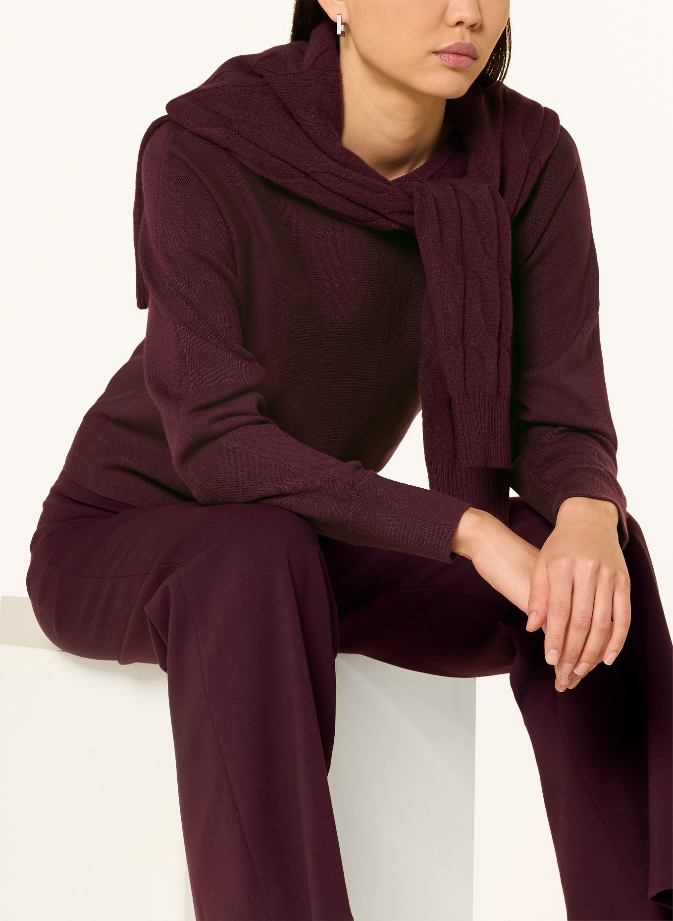 Betty Barclay sweater: DARK PURPLE