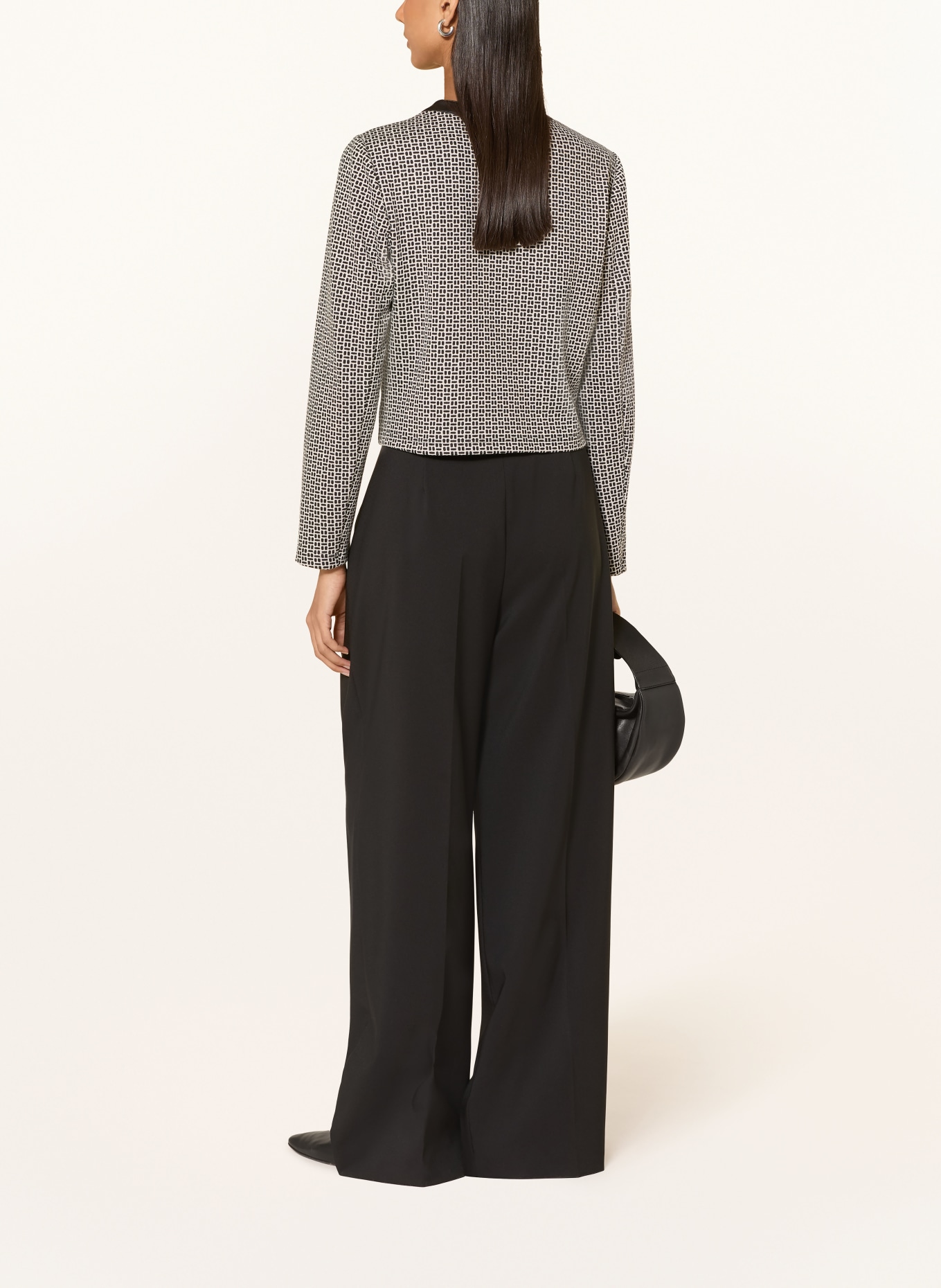 Betty Barclay Kastenjacke: SCHWARZ / WEISS