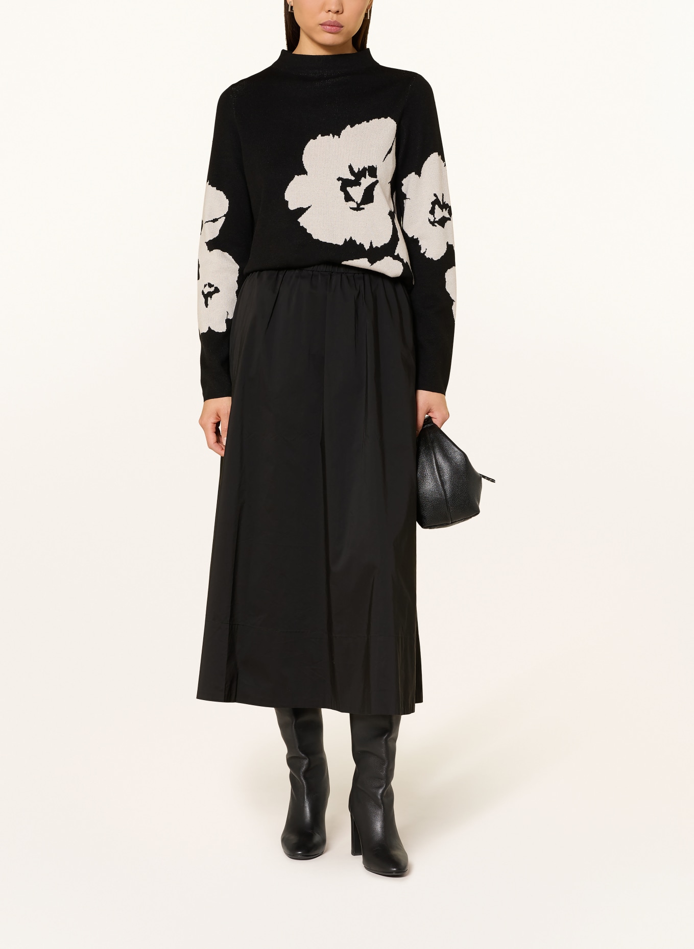 Betty Barclay sweter: CZARNY / KREMOWY