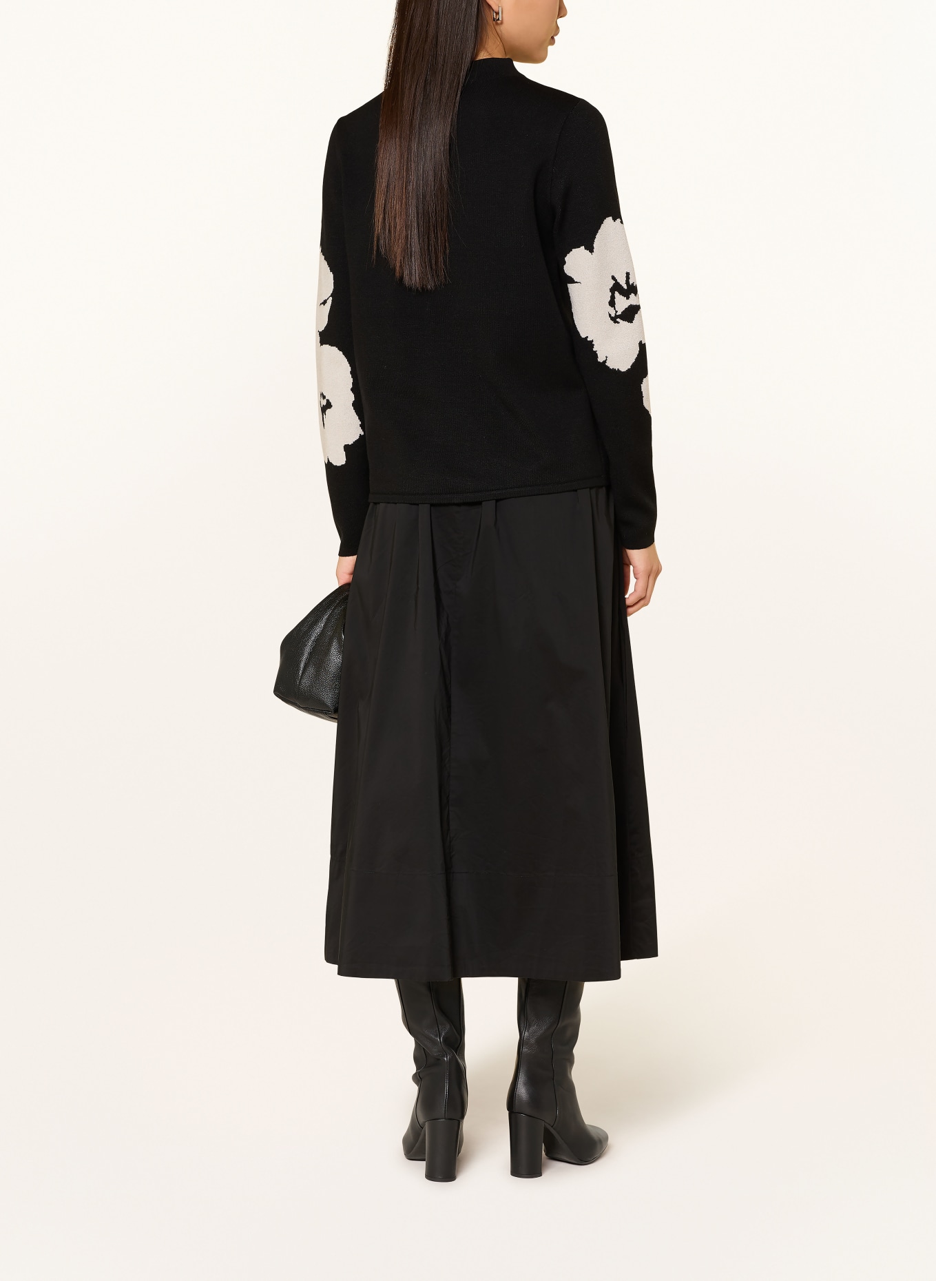 Betty Barclay sweter: CZARNY / KREMOWY