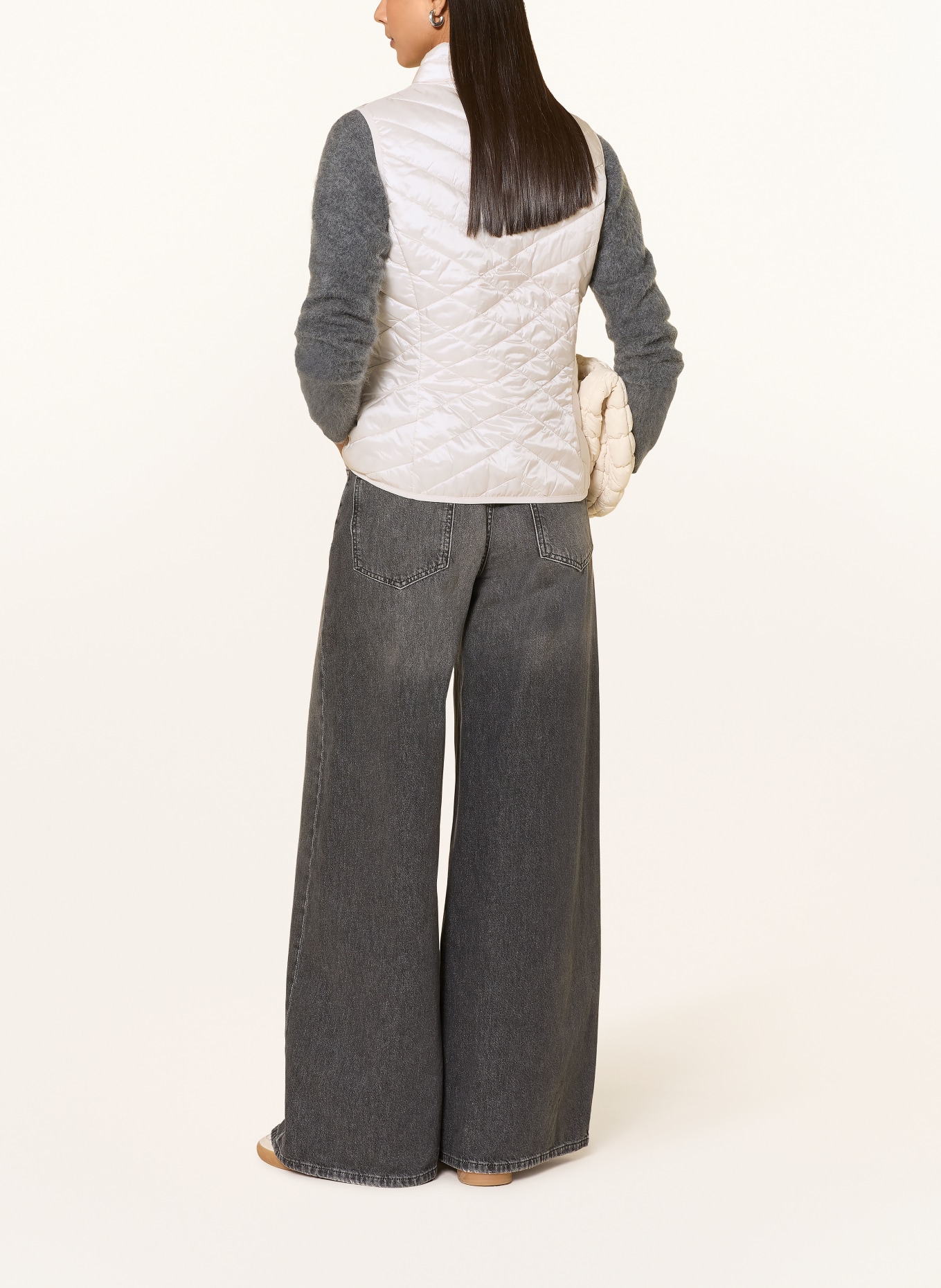 Betty Barclay Steppweste: CREME