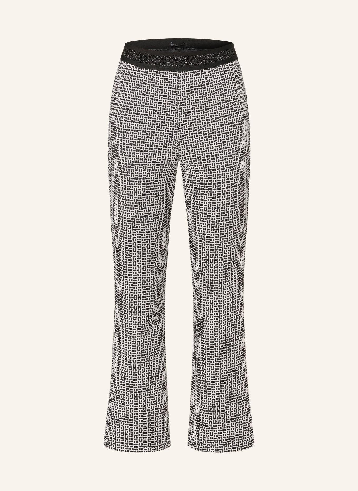 Betty Barclay 7/8 pants: CREAM / BLACK