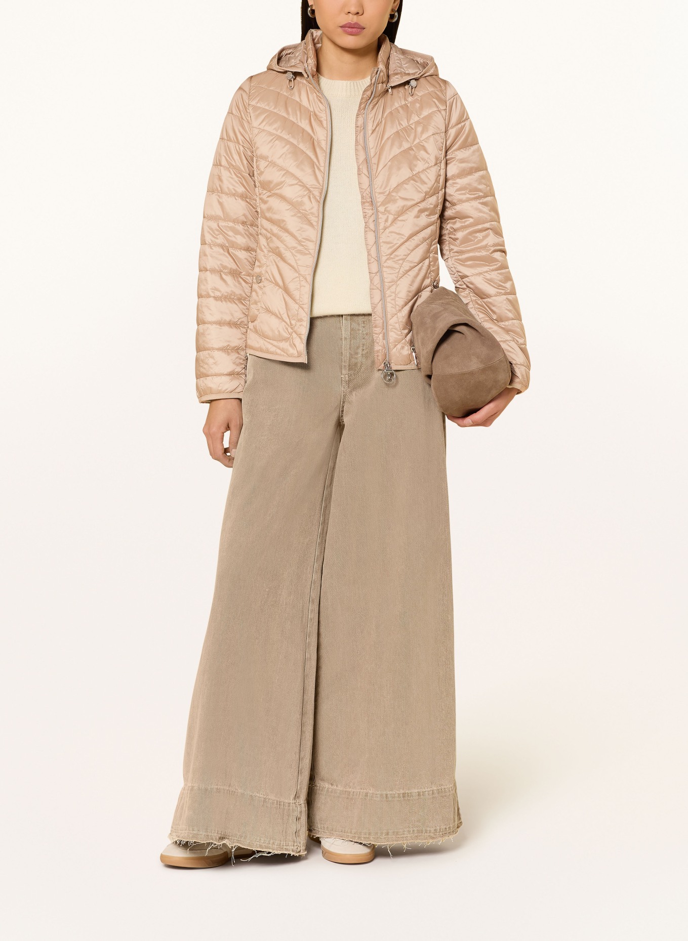 Betty Barclay quilted jacket: BEIGE