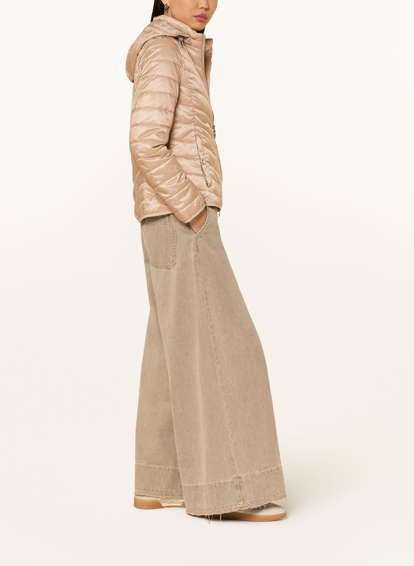 Betty Barclay quilted jacket: BEIGE