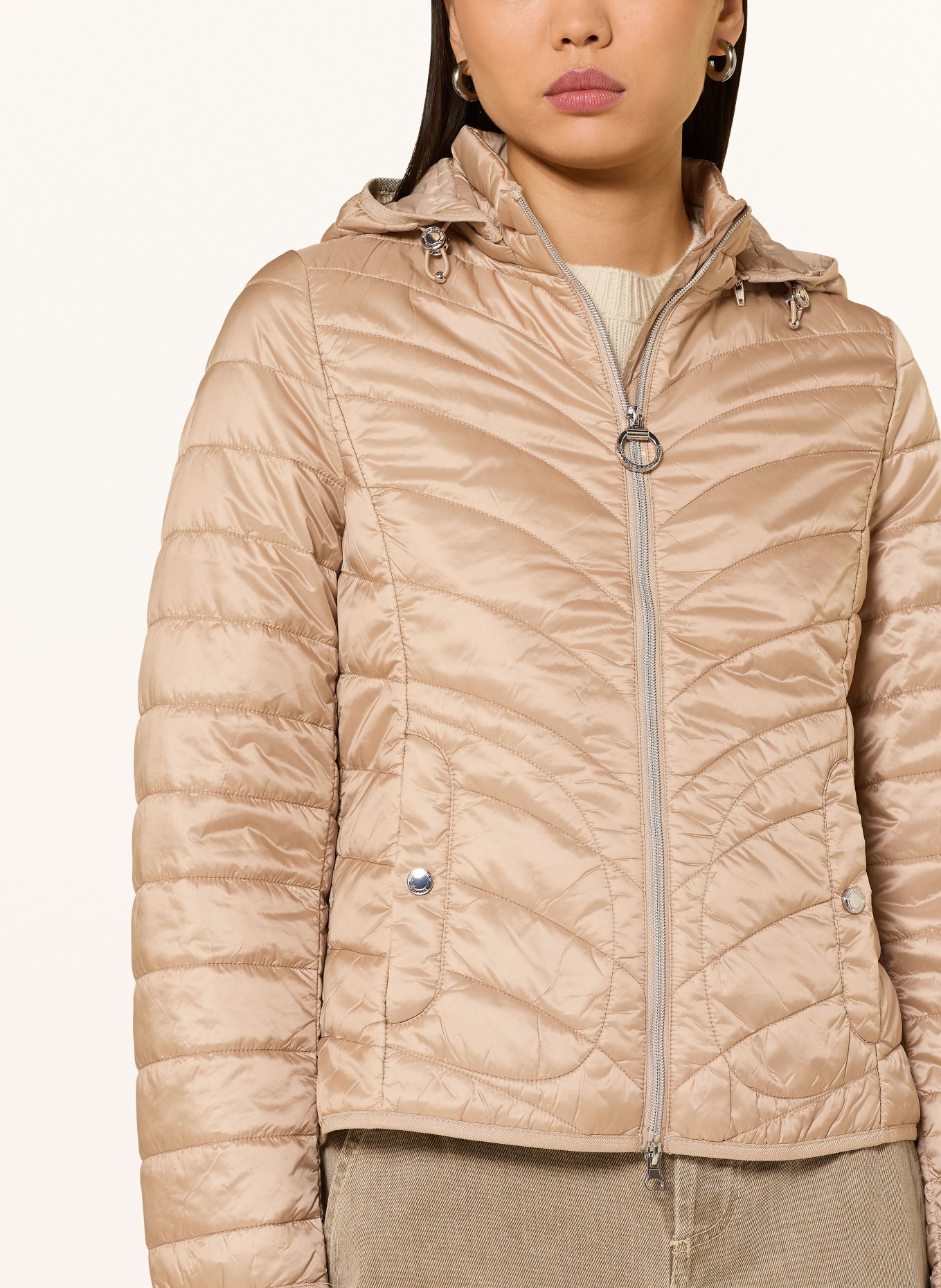 Betty Barclay quilted jacket: BEIGE