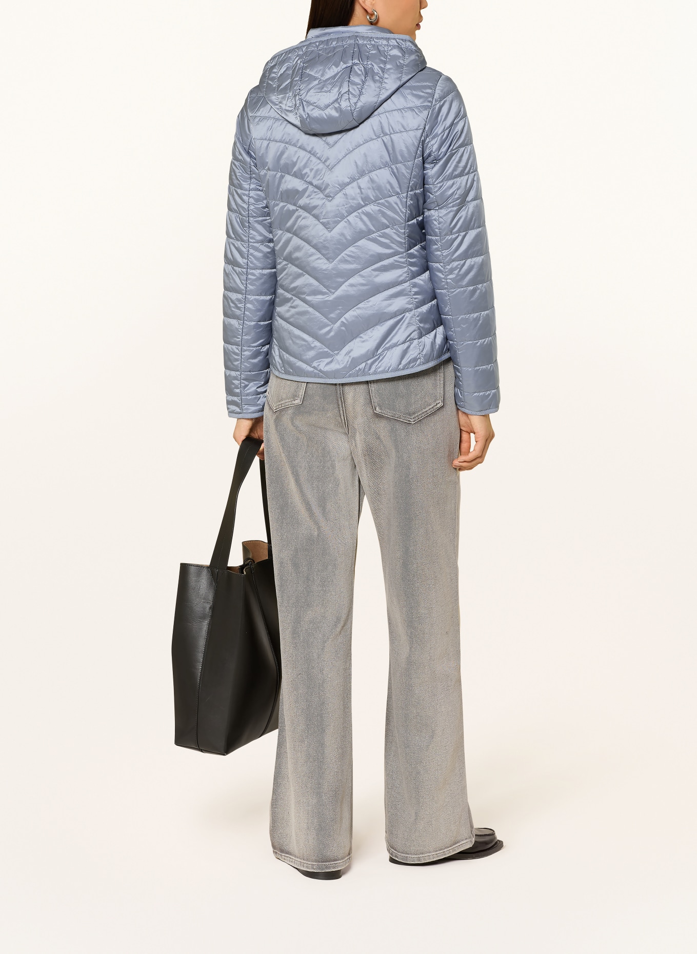 Betty Barclay quilted jacket: BLUE GRAY