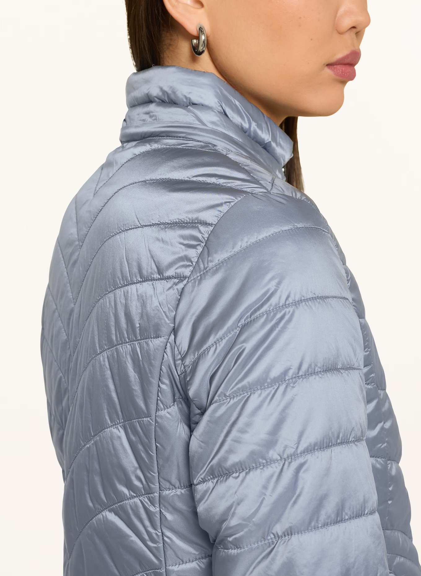 Betty Barclay quilted jacket: BLUE GRAY