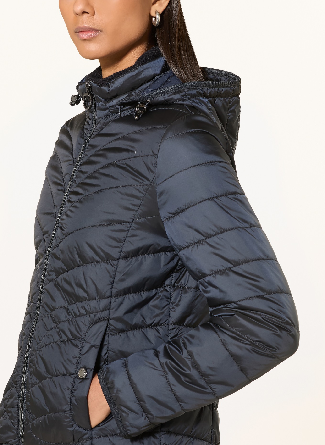 Betty Barclay prošívaná bunda: TMAVĚ MODRÁ