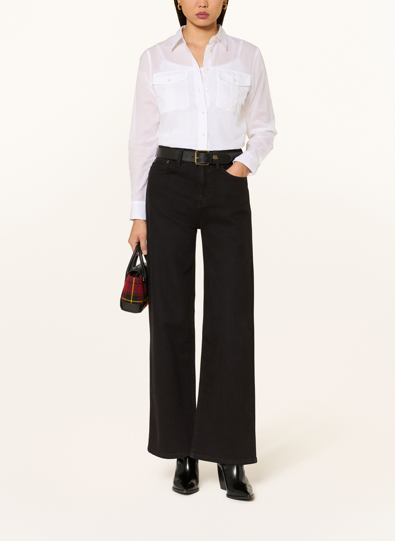 LAUREN RALPH LAUREN koszula: BIAŁY