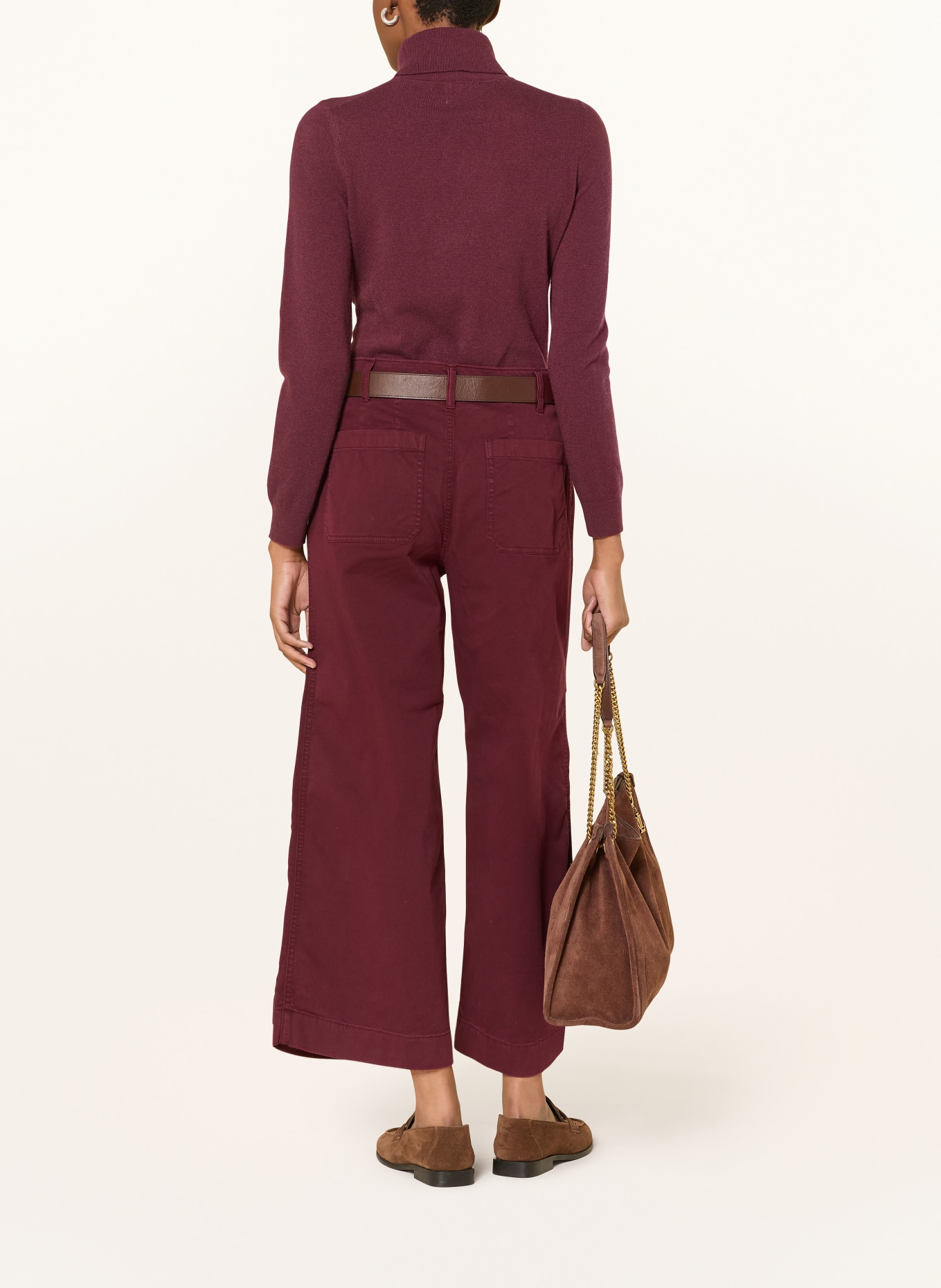 LAUREN RALPH LAUREN Spódnico-spodnie: CIEMNOCZERWONY