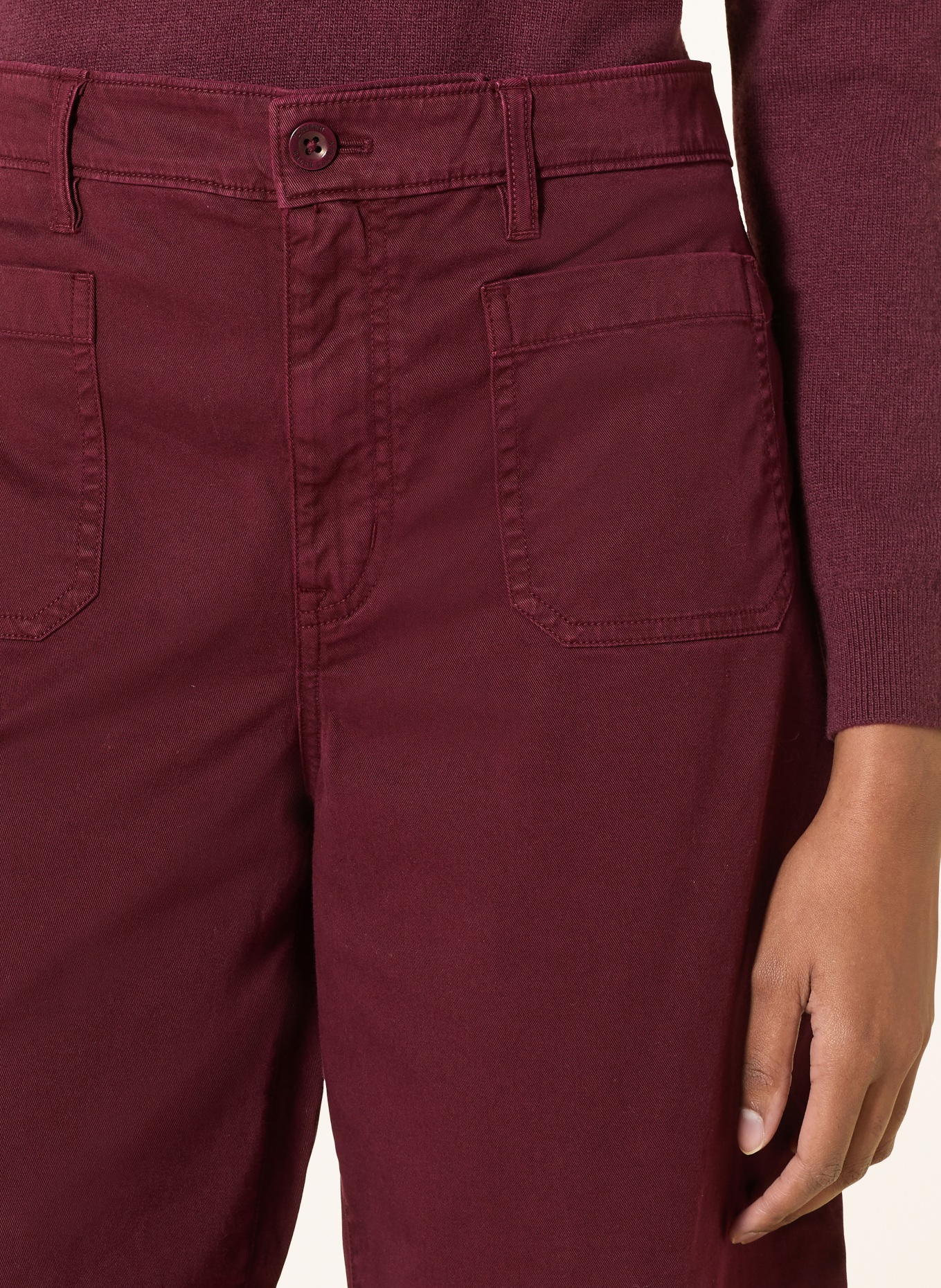 LAUREN RALPH LAUREN Spódnico-spodnie: CIEMNOCZERWONY