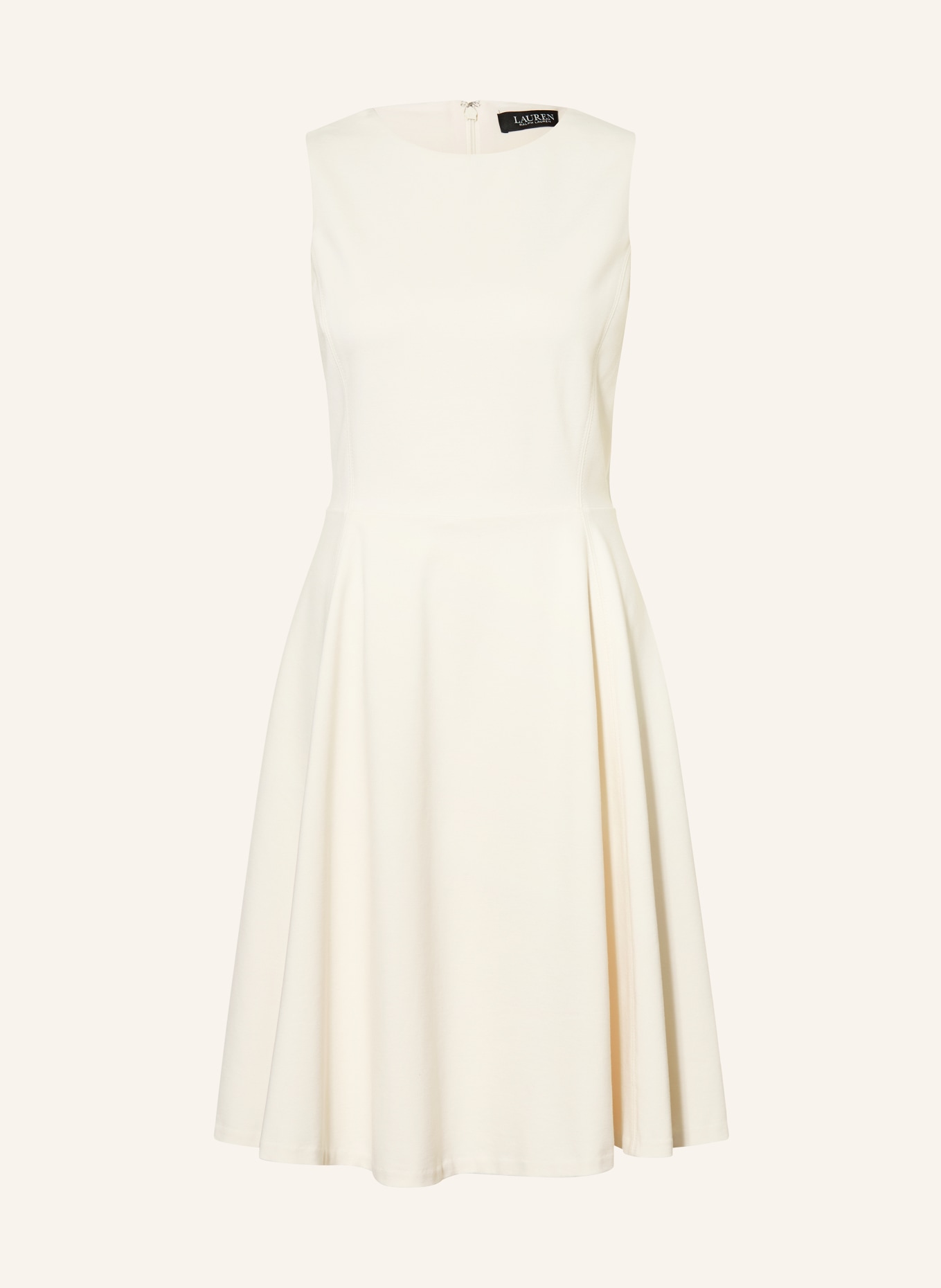LAUREN RALPH LAUREN jersey dress: CREAM