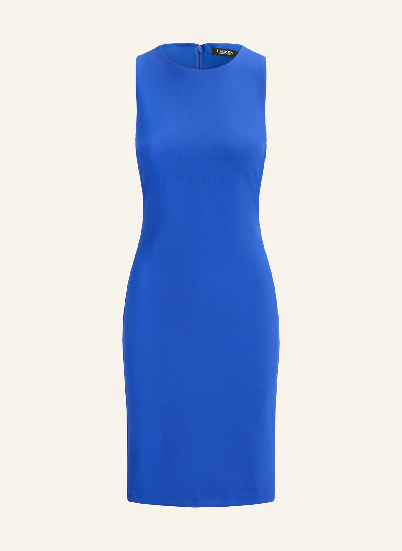 LAUREN RALPH LAUREN Etuikleid aus Jersey: BLAU