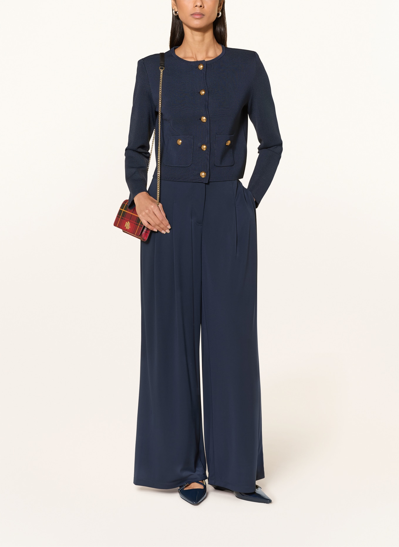 LAUREN RALPH LAUREN svetr: TMAVĚ MODRÁ