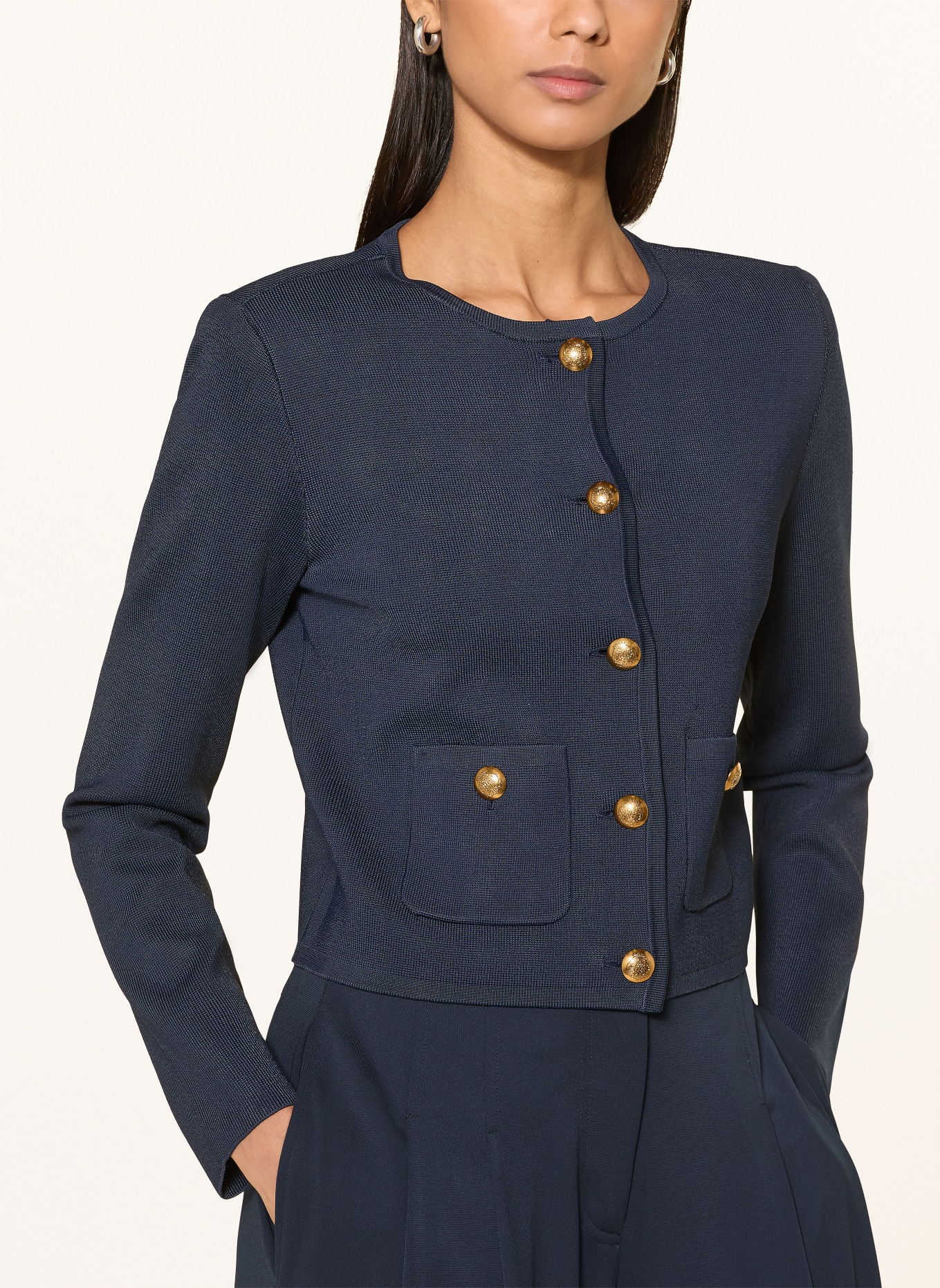 LAUREN RALPH LAUREN svetr: TMAVĚ MODRÁ