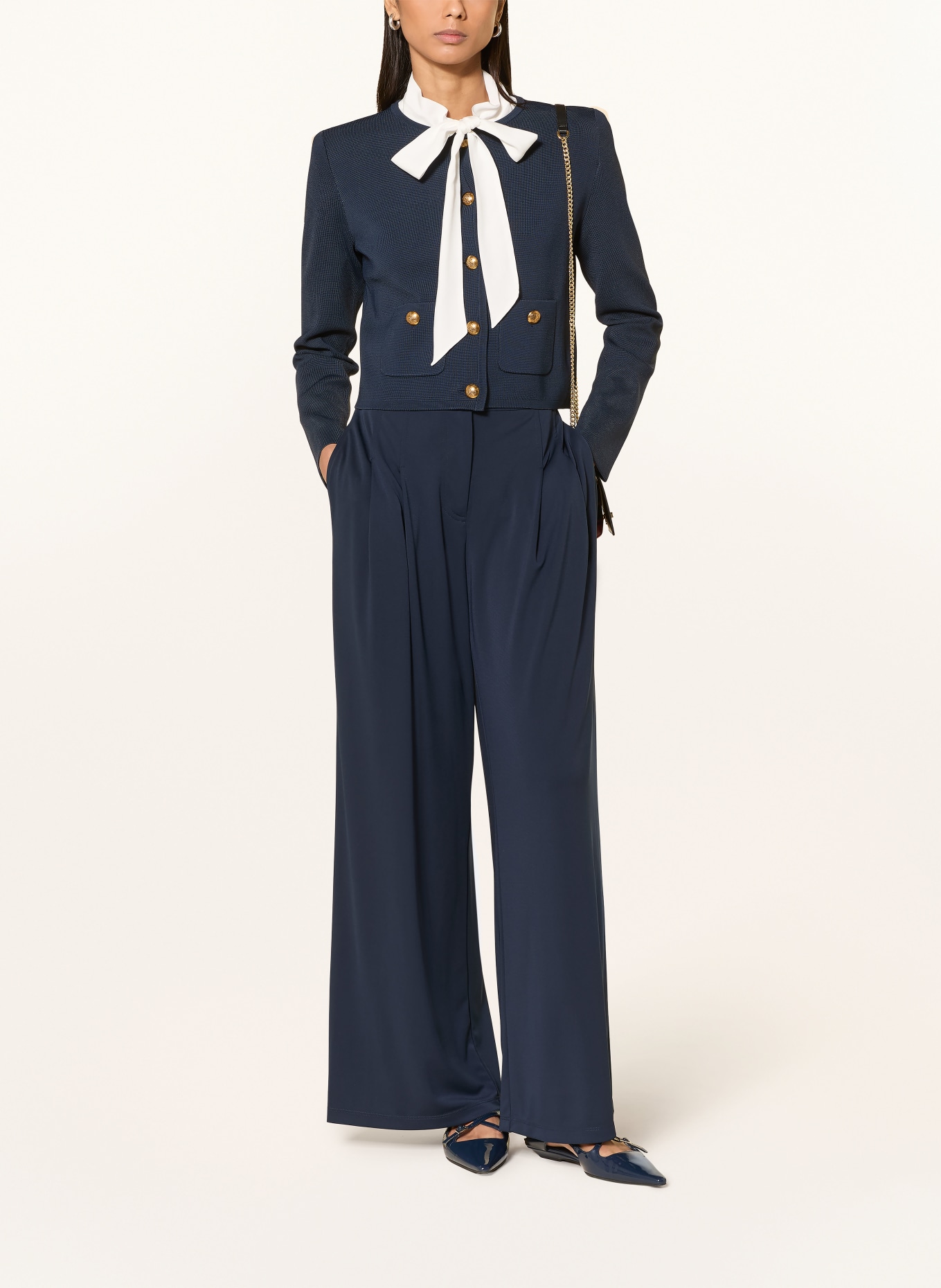 LAUREN RALPH LAUREN svetr: TMAVĚ MODRÁ