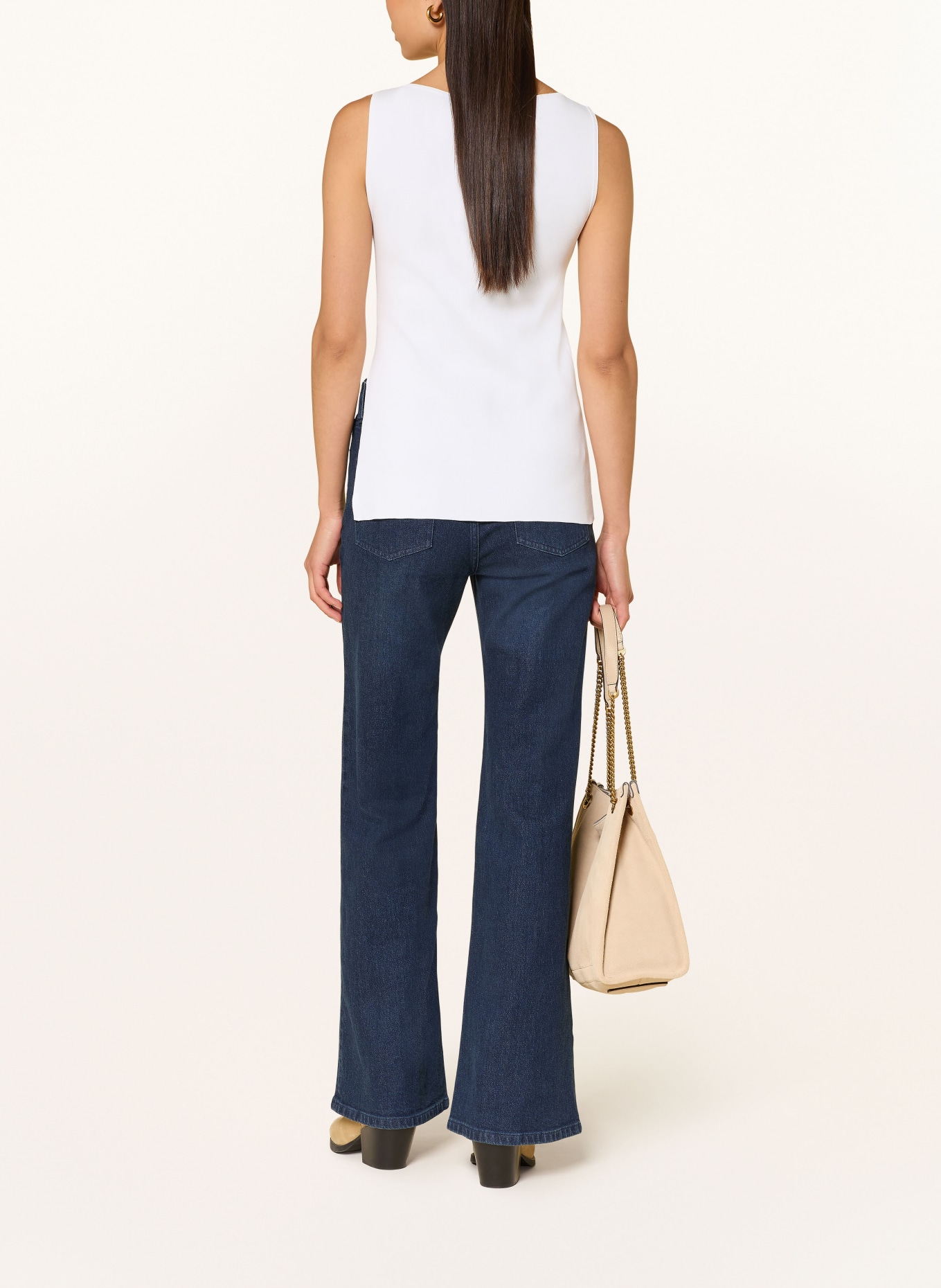 LAUREN RALPH LAUREN Top: WHITE