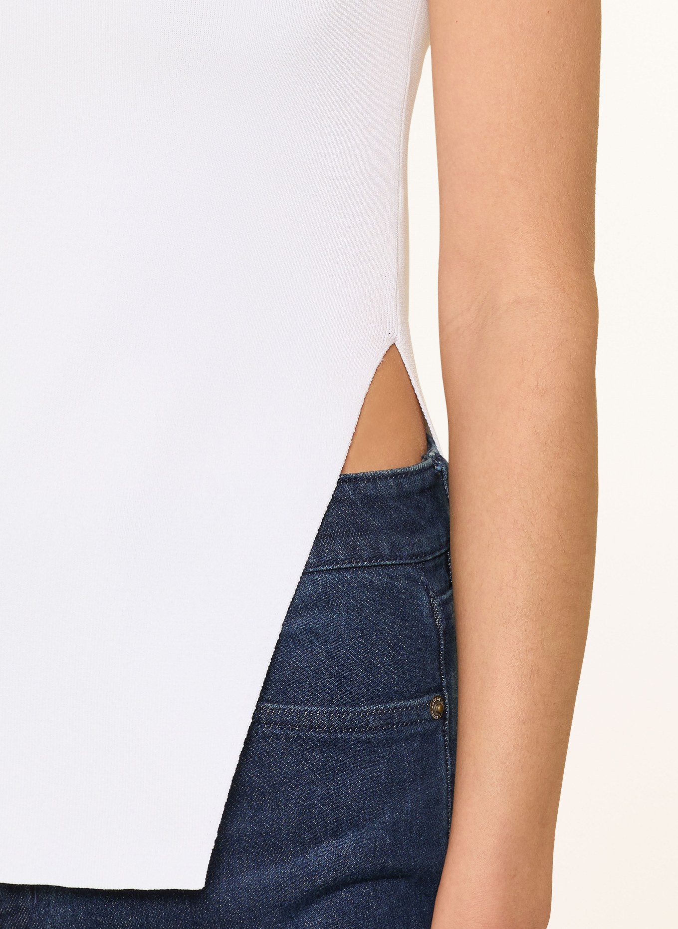 LAUREN RALPH LAUREN Top: WHITE